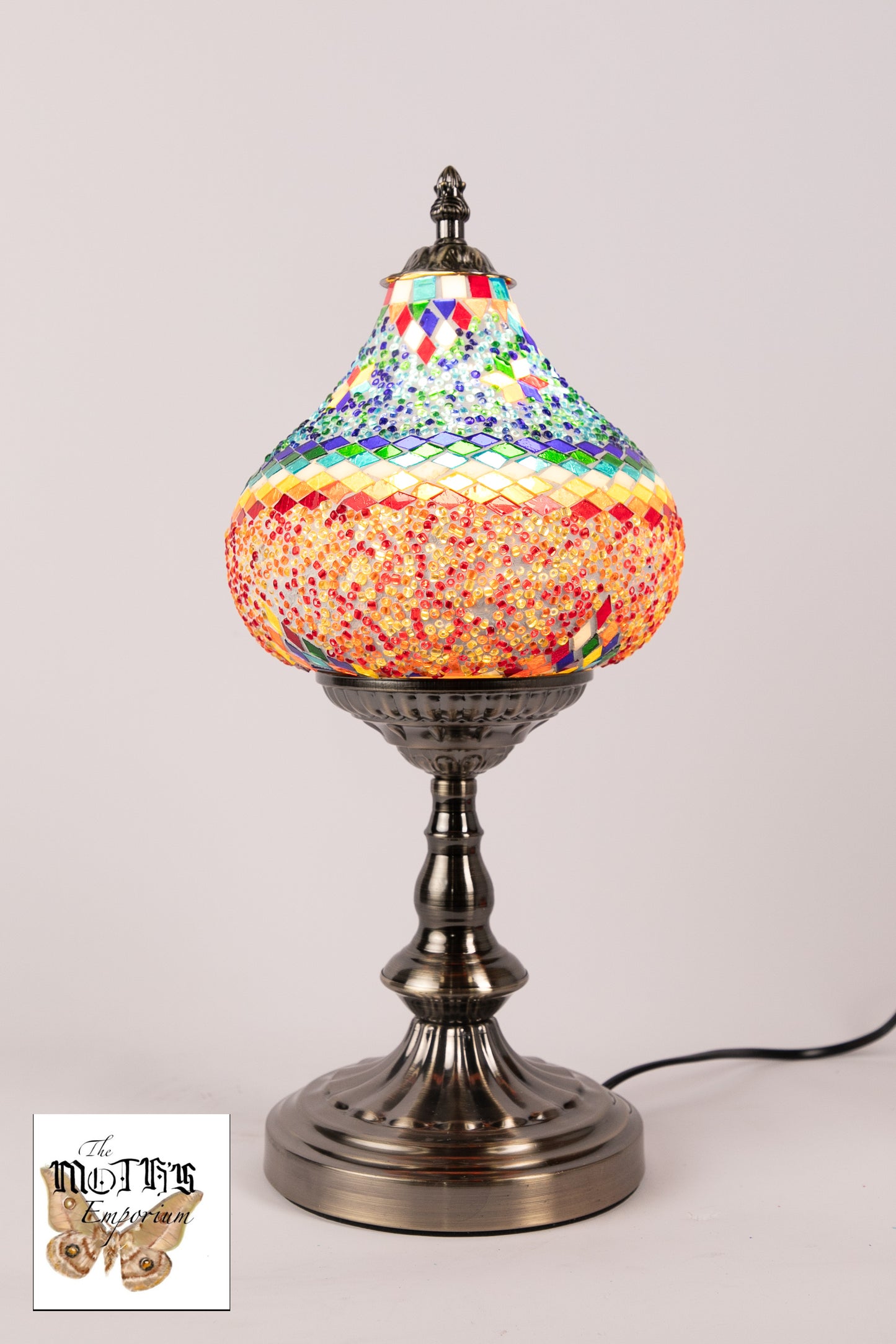 Bulb Moroccan Table Lamp (Multicoloured)