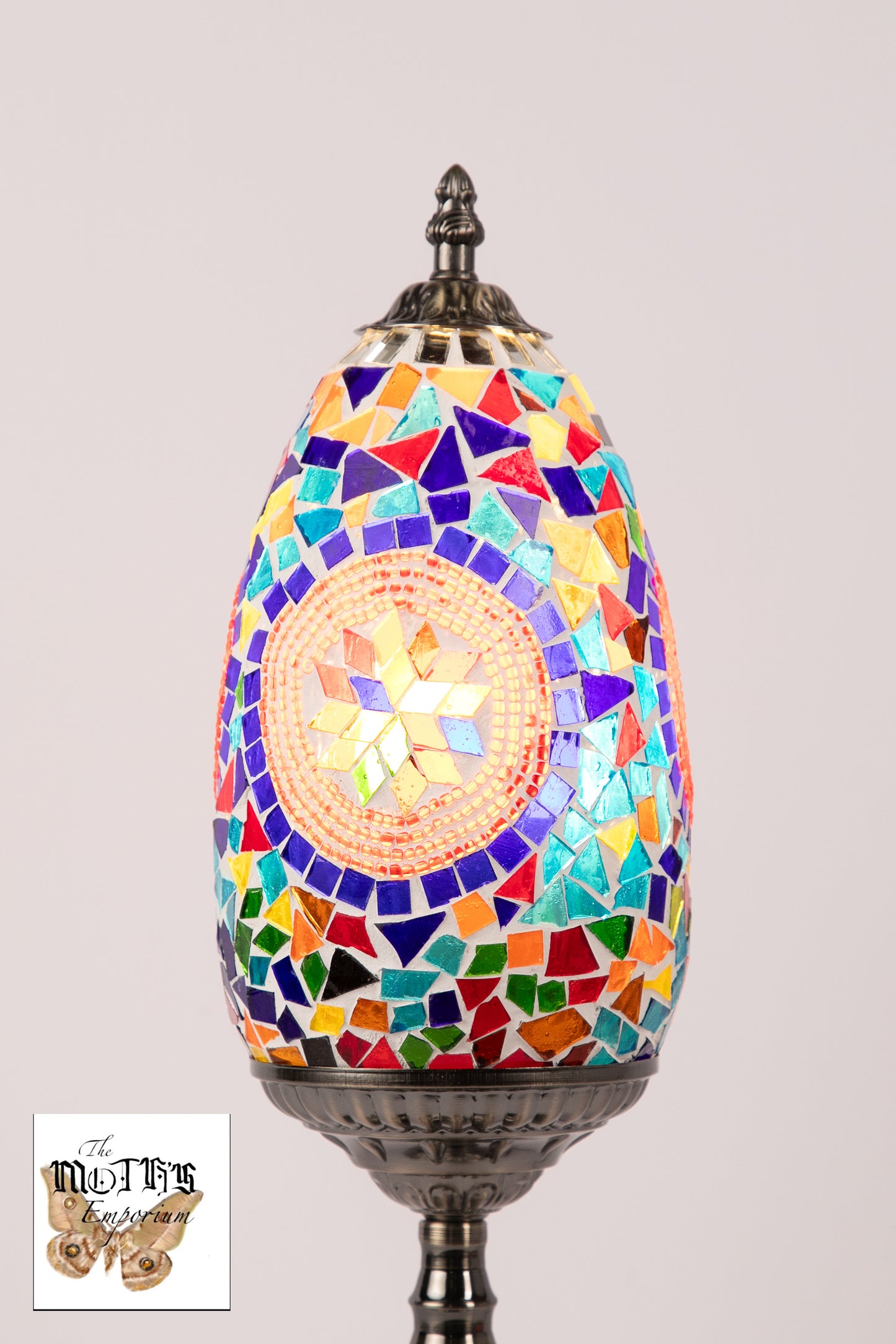 Egg Mosaic Table Lamp (Multicoloured)
