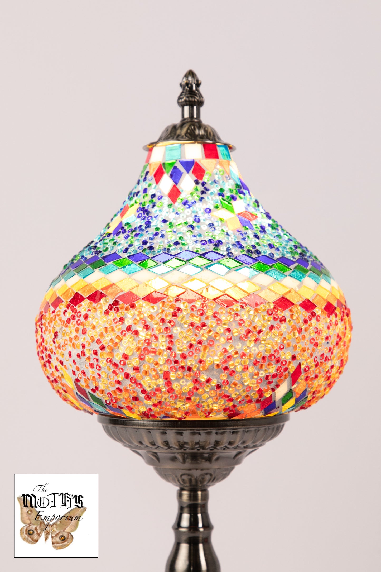 Bulb Moroccan Table Lamp (Multicoloured)