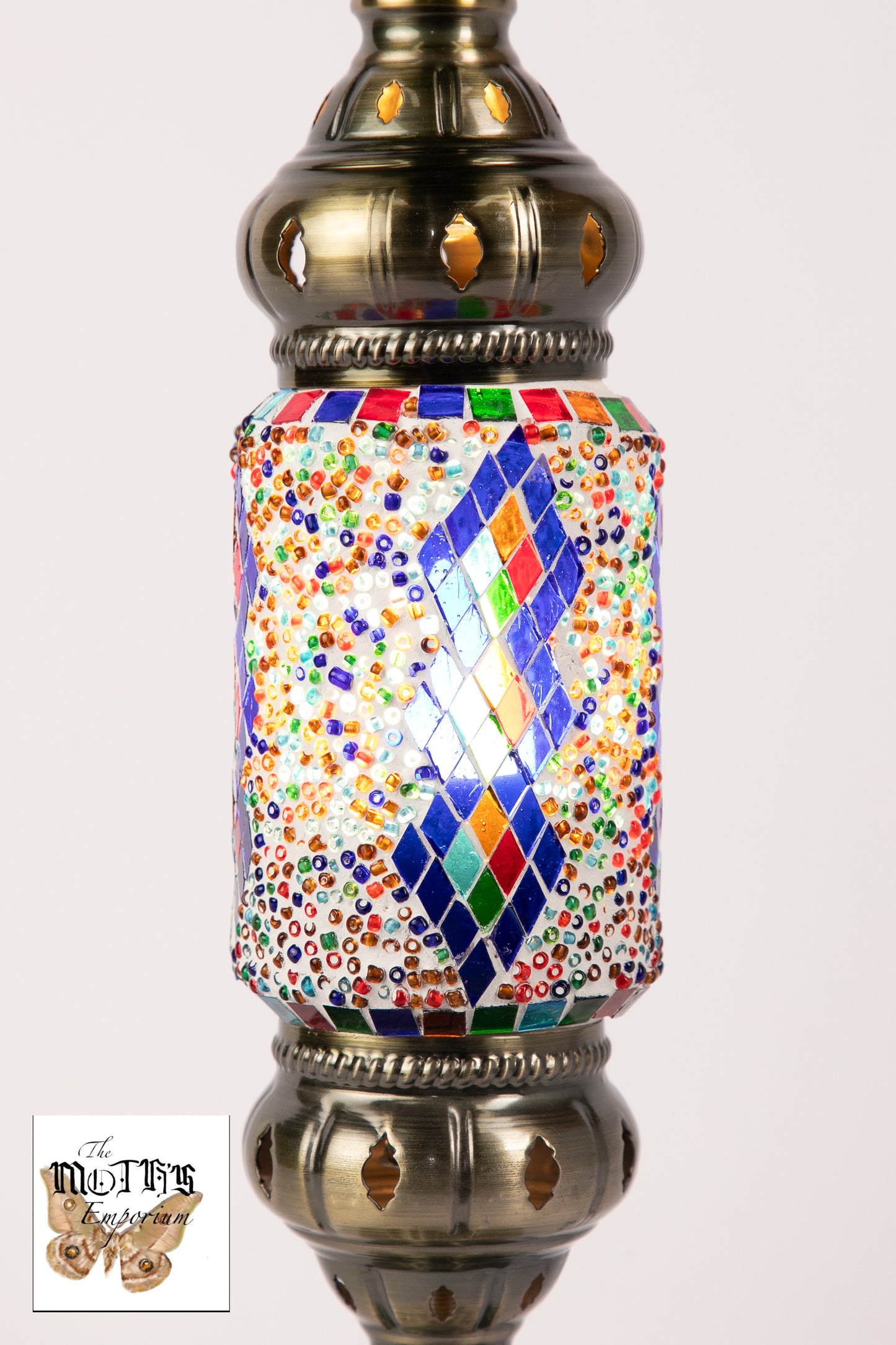 Moroccan Lantern Table Lamp (16 Colours)