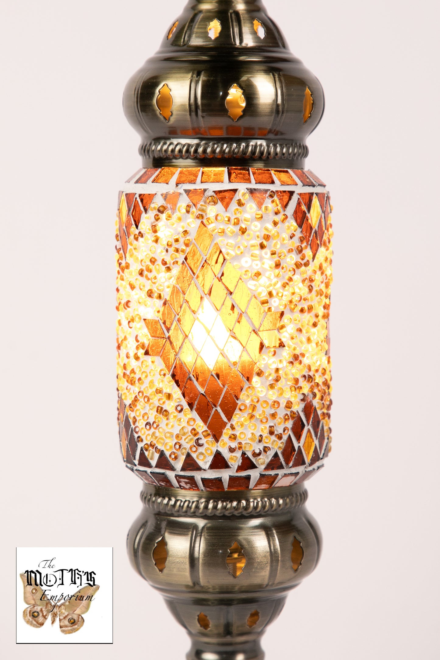 Moroccan Lantern Table Lamp (16 Colours)