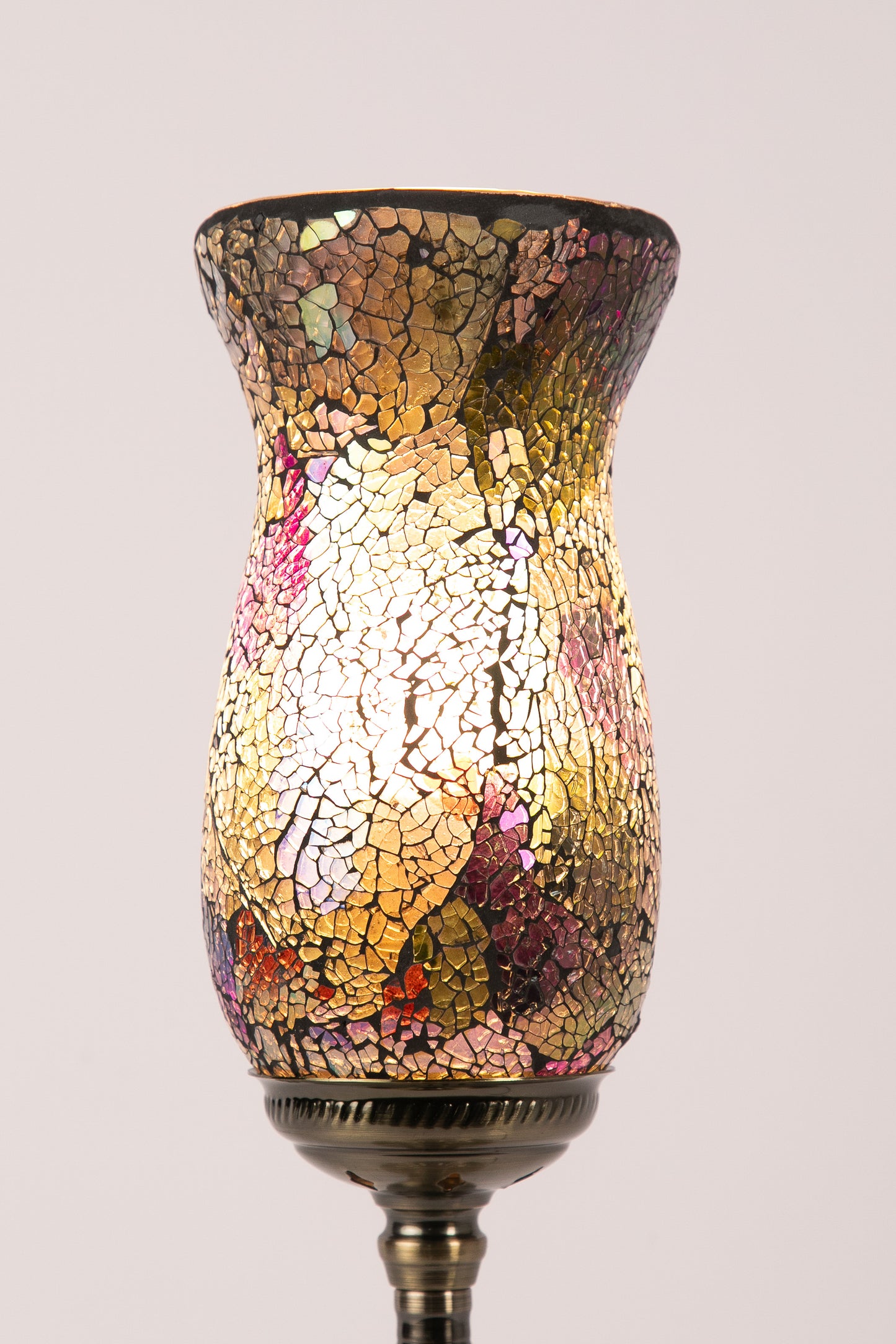 Flower Mosaic Table Lamp (8 Colours)