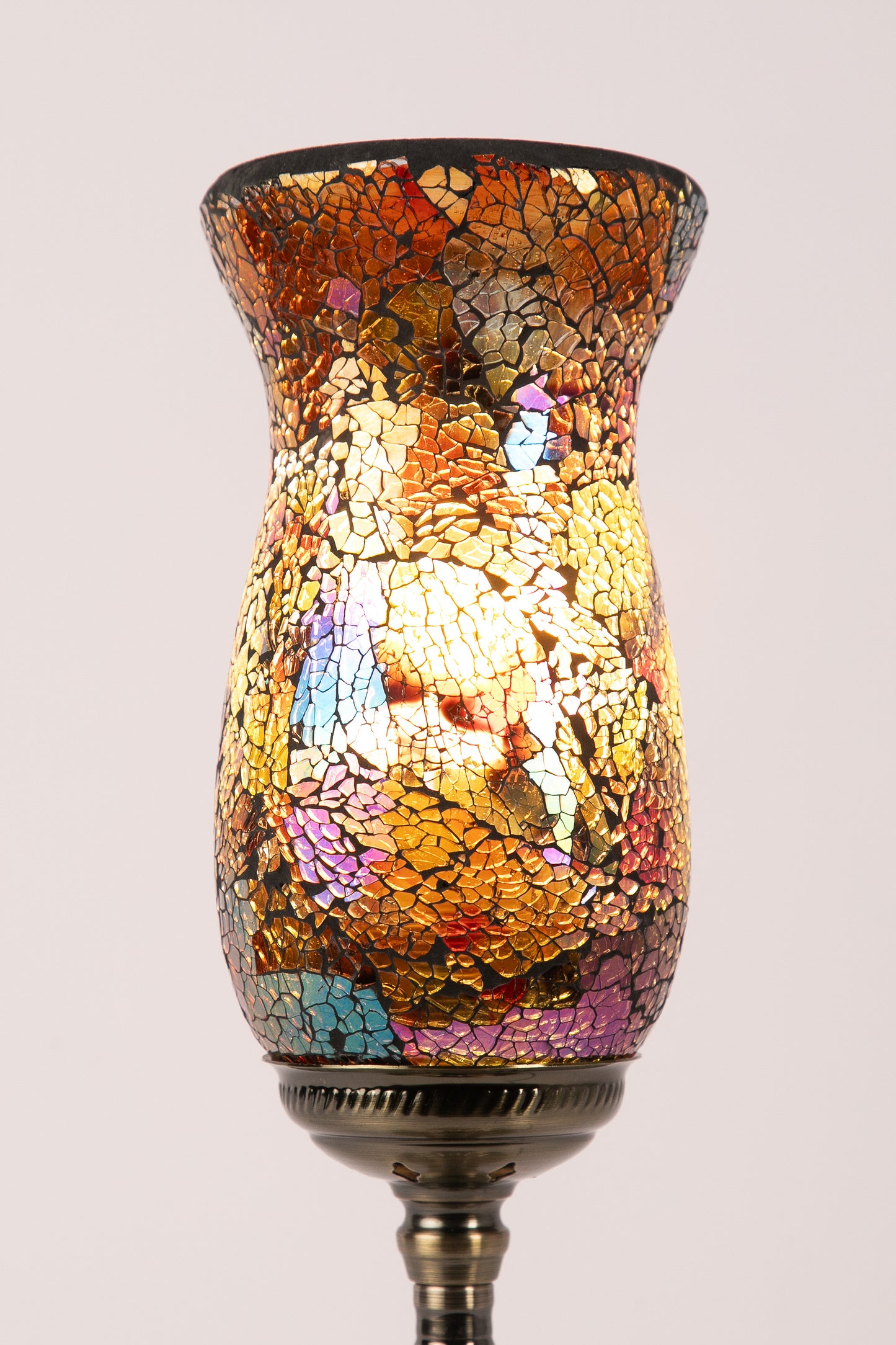 Flower Mosaic Table Lamp (8 Colours)