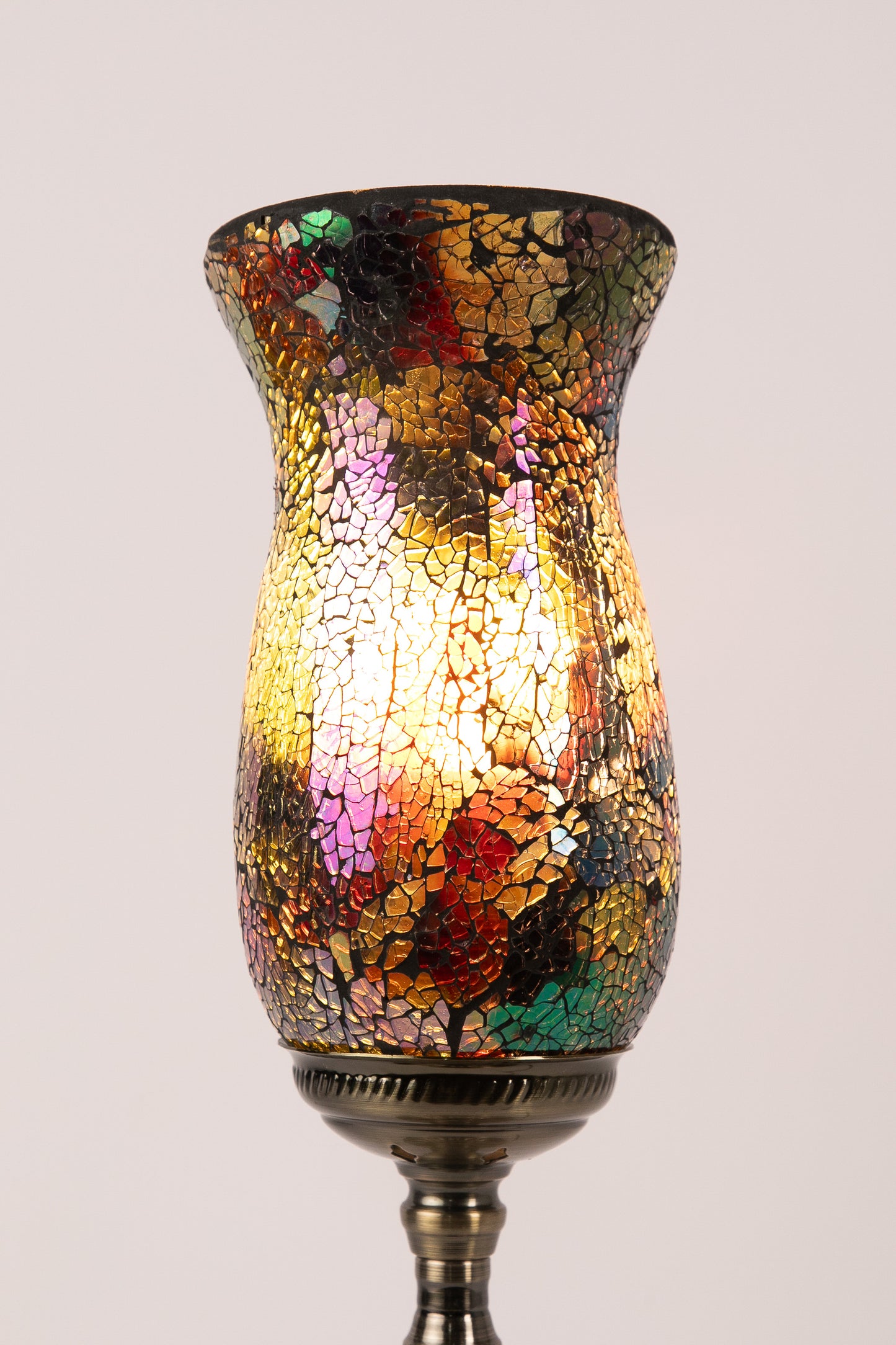 Flower Mosaic Table Lamp (8 Colours)