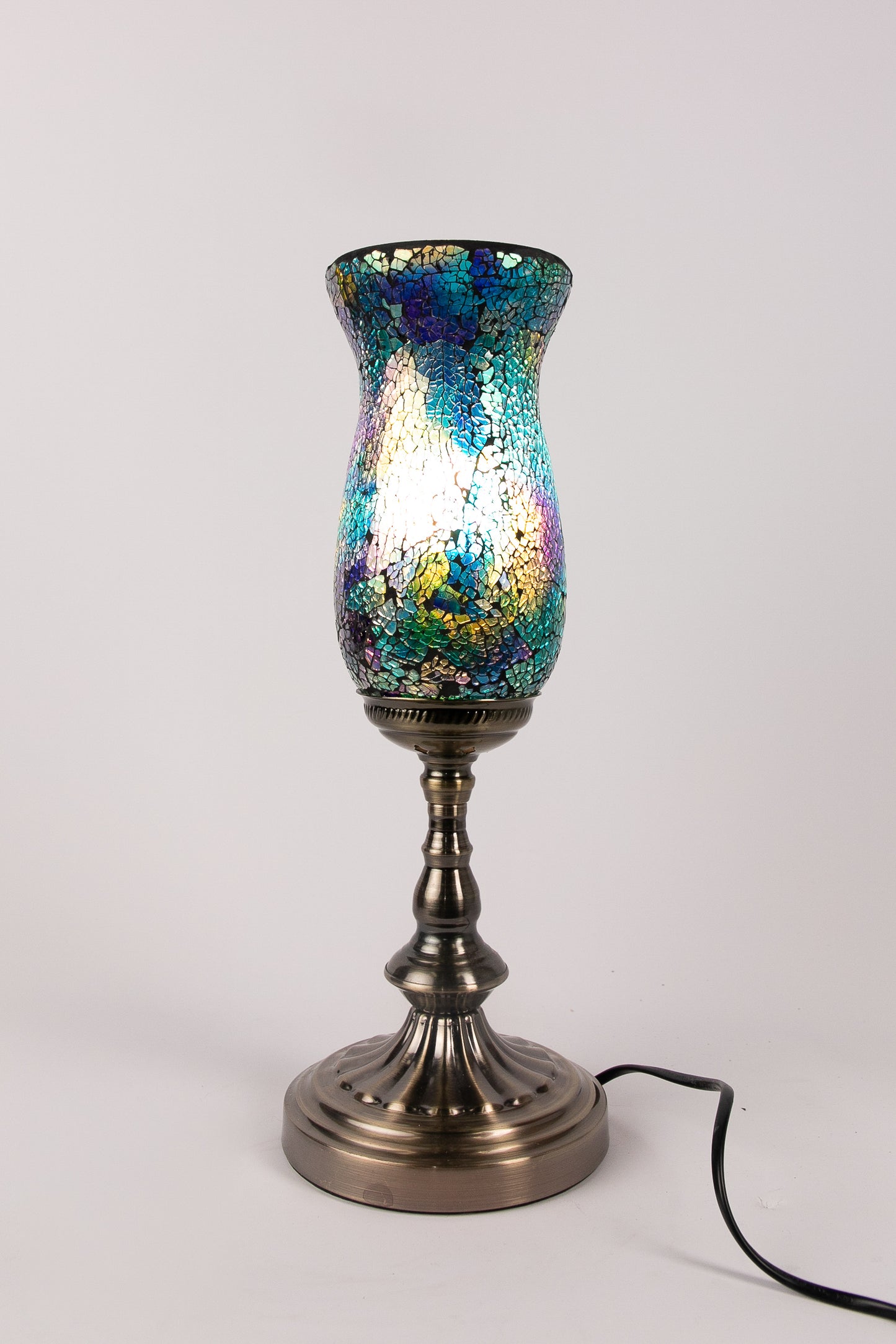 Flower Mosaic Table Lamp (8 Colours)