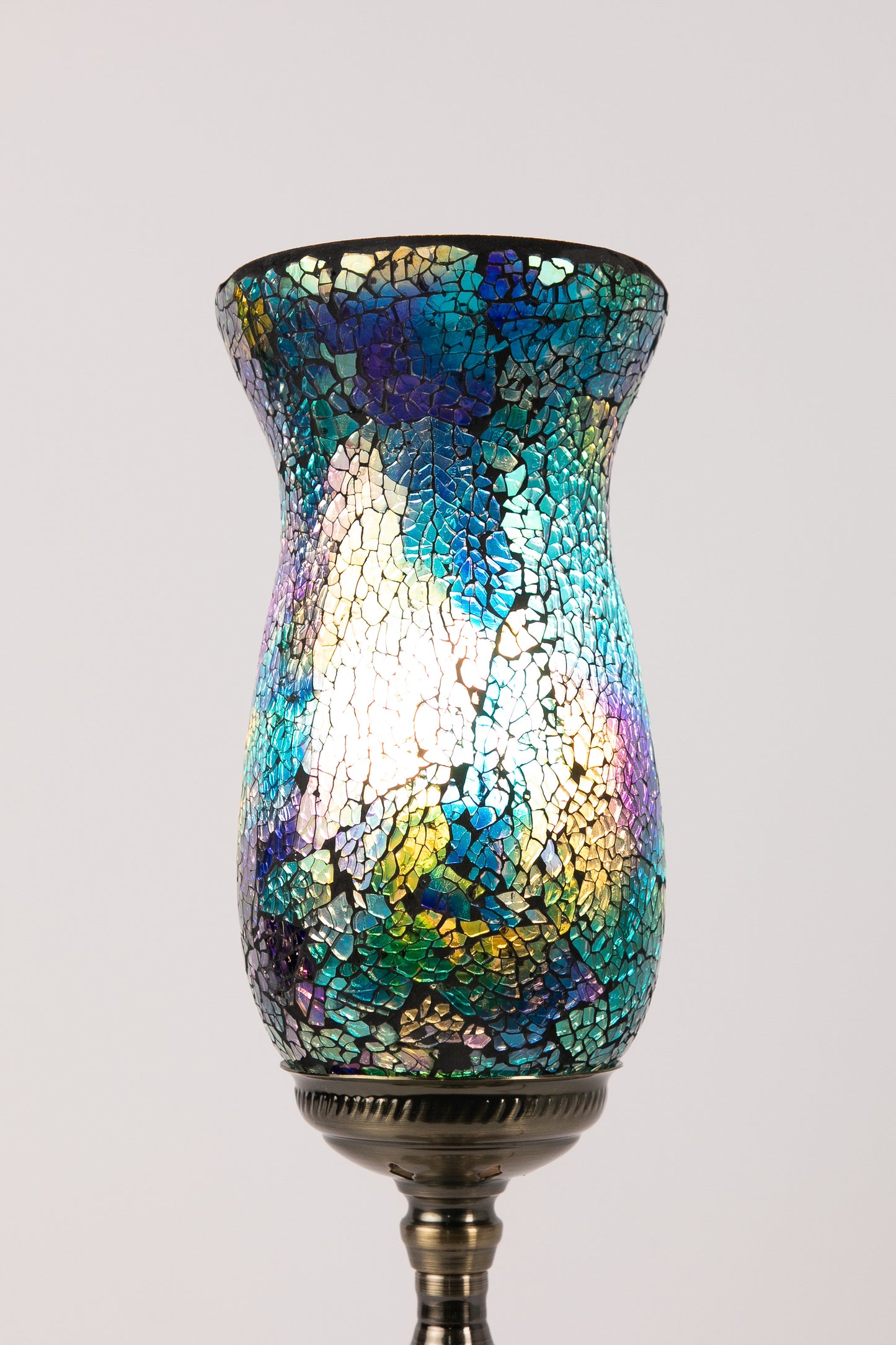 Flower Mosaic Table Lamp (8 Colours)