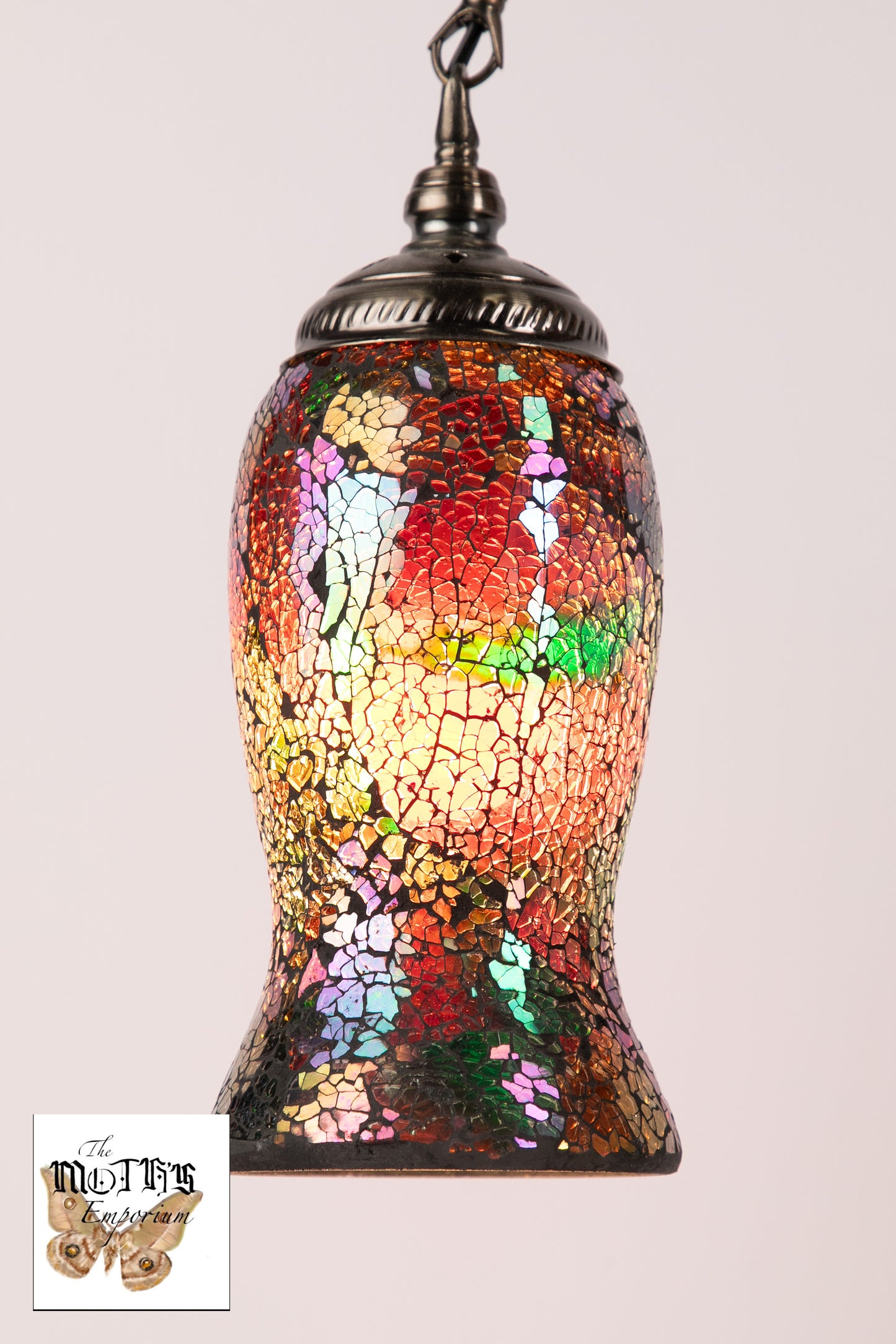 Flower Swan Neck Mosaic Table Lamp (6 Colours)