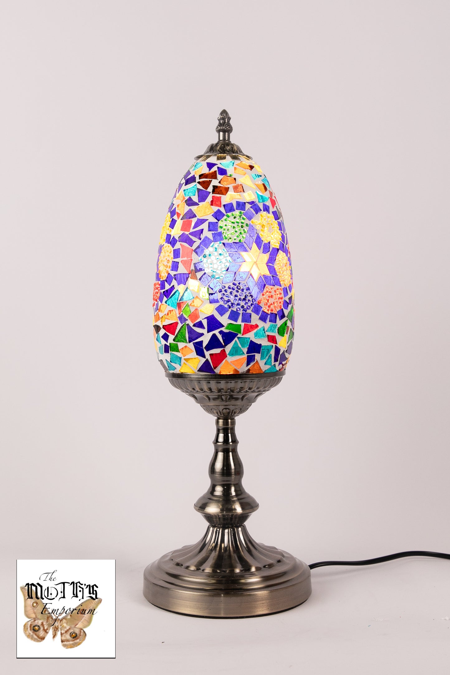 Egg Mosaic Table Lamp (5 Colours)