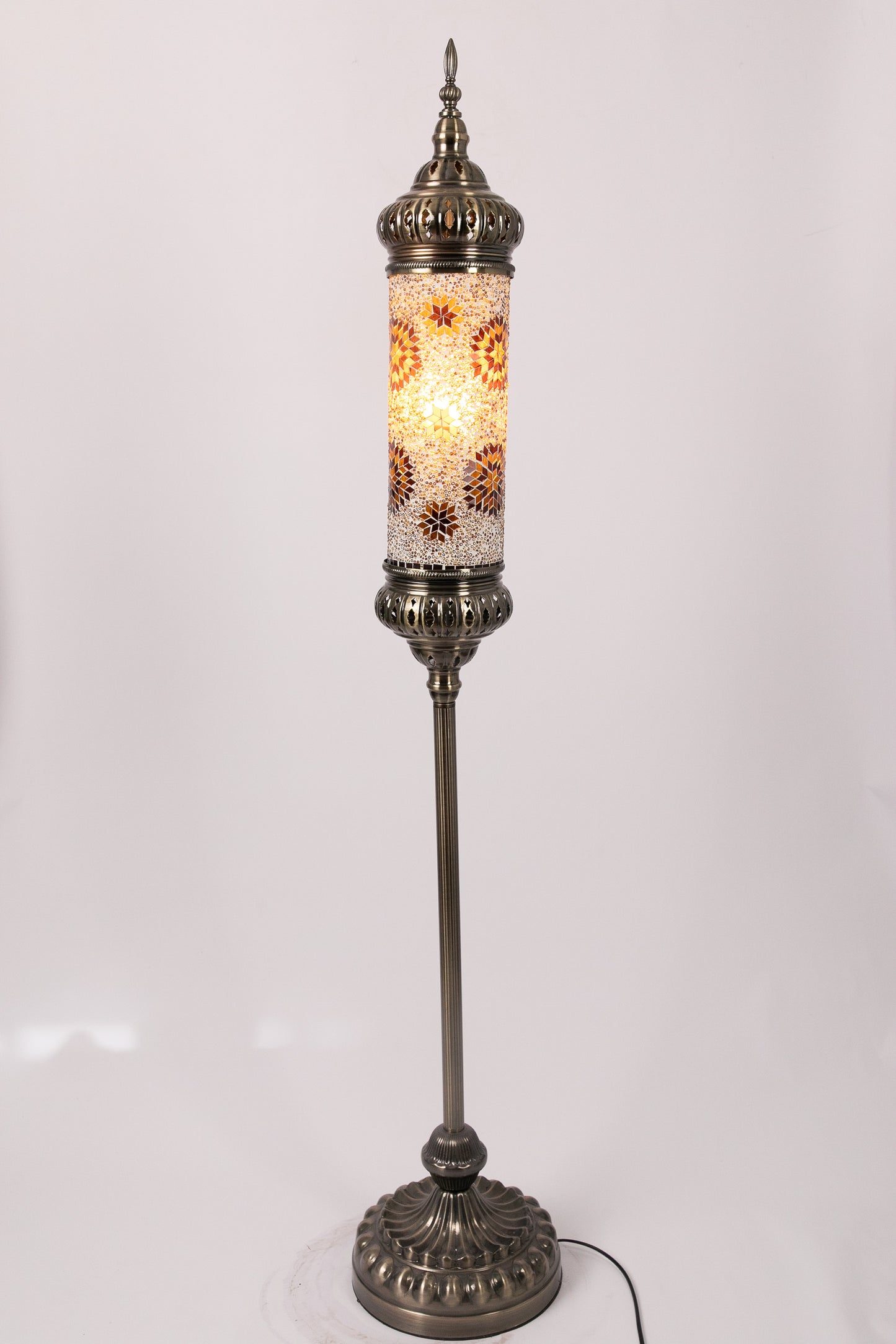 Medium Floor Standing Moroccan Lantern (6 Colours)