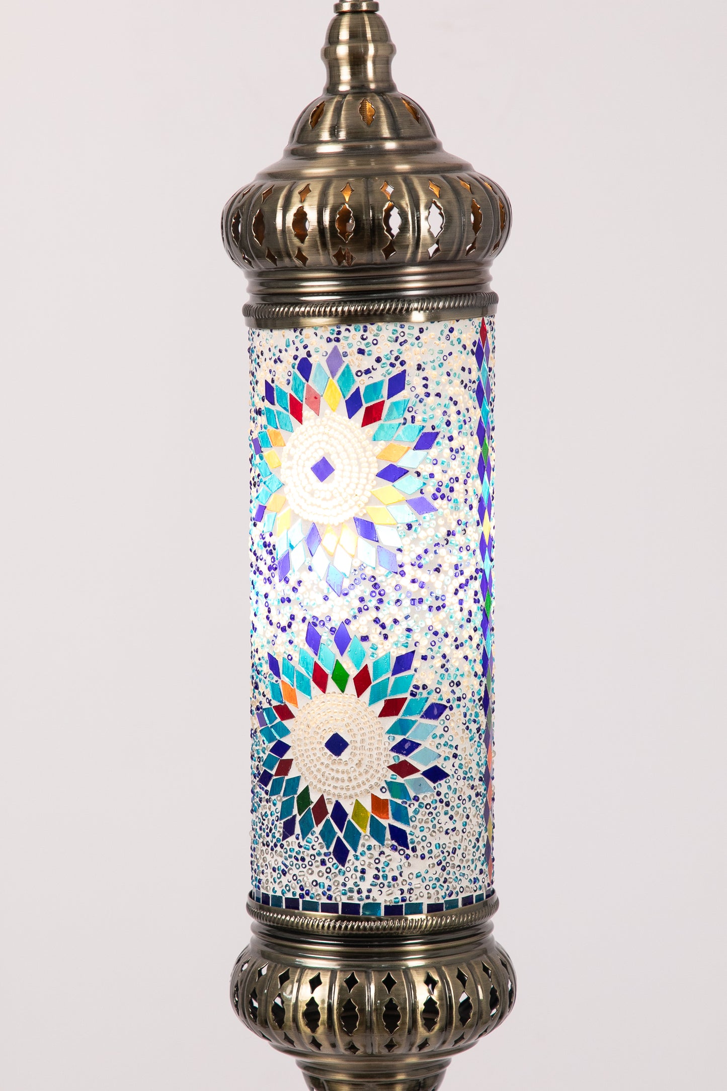 Medium Floor Standing Moroccan Lantern (6 Colours)