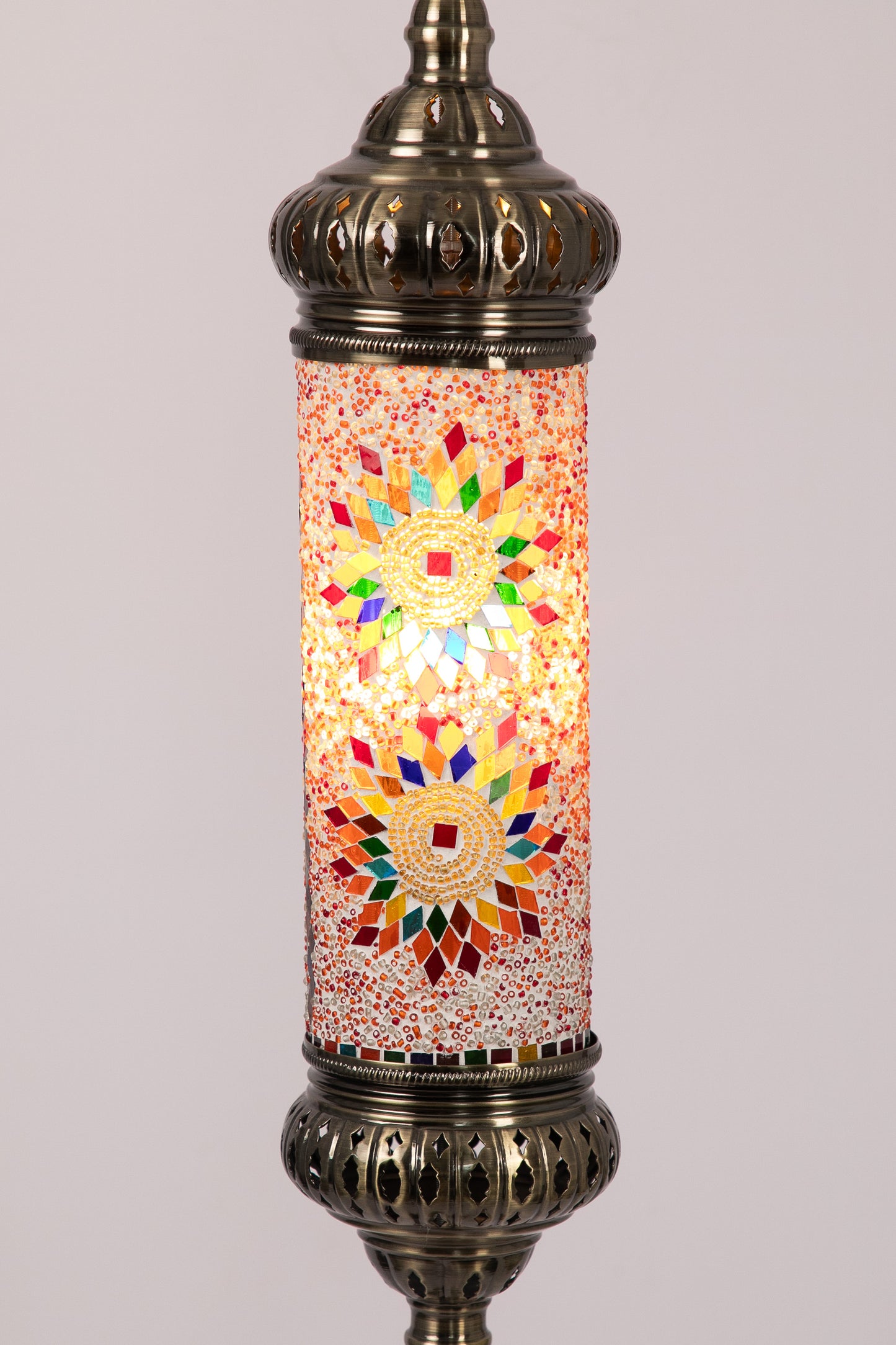 Medium Floor Standing Moroccan Lantern (6 Colours)