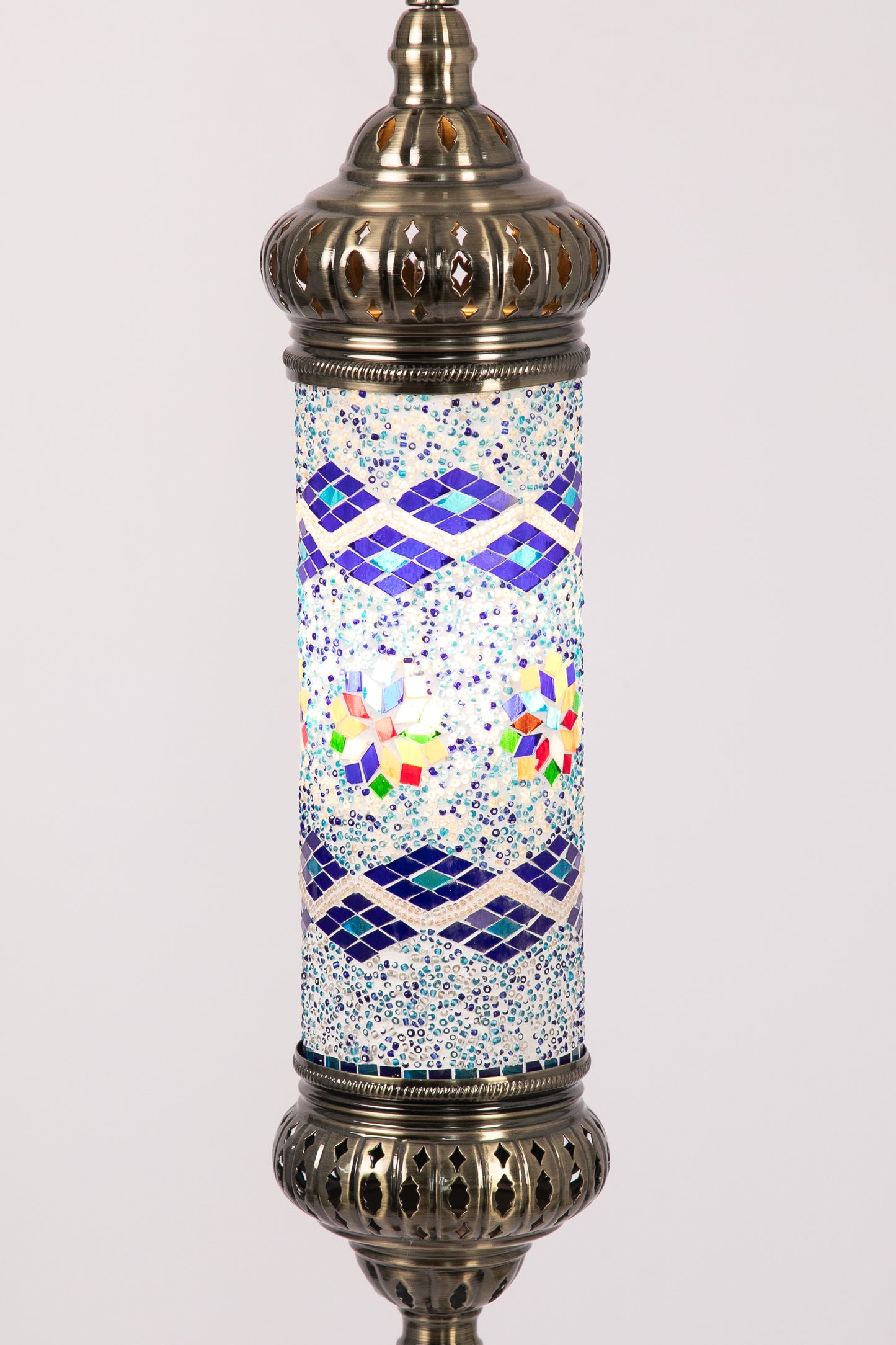 Medium Floor Standing Moroccan Lantern (6 Colours)