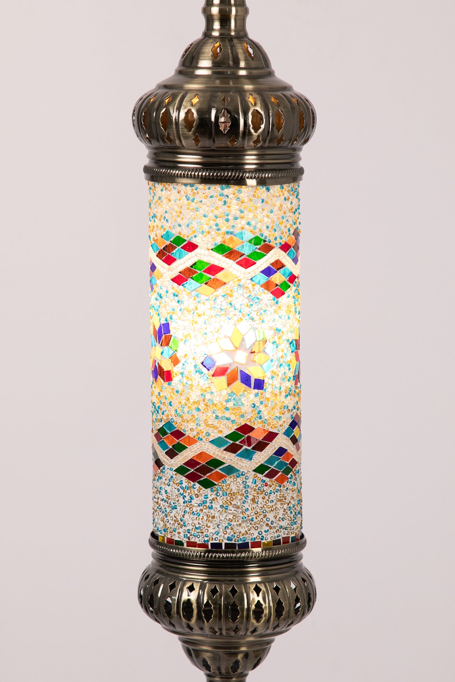 Medium Floor Standing Moroccan Lantern (6 Colours)