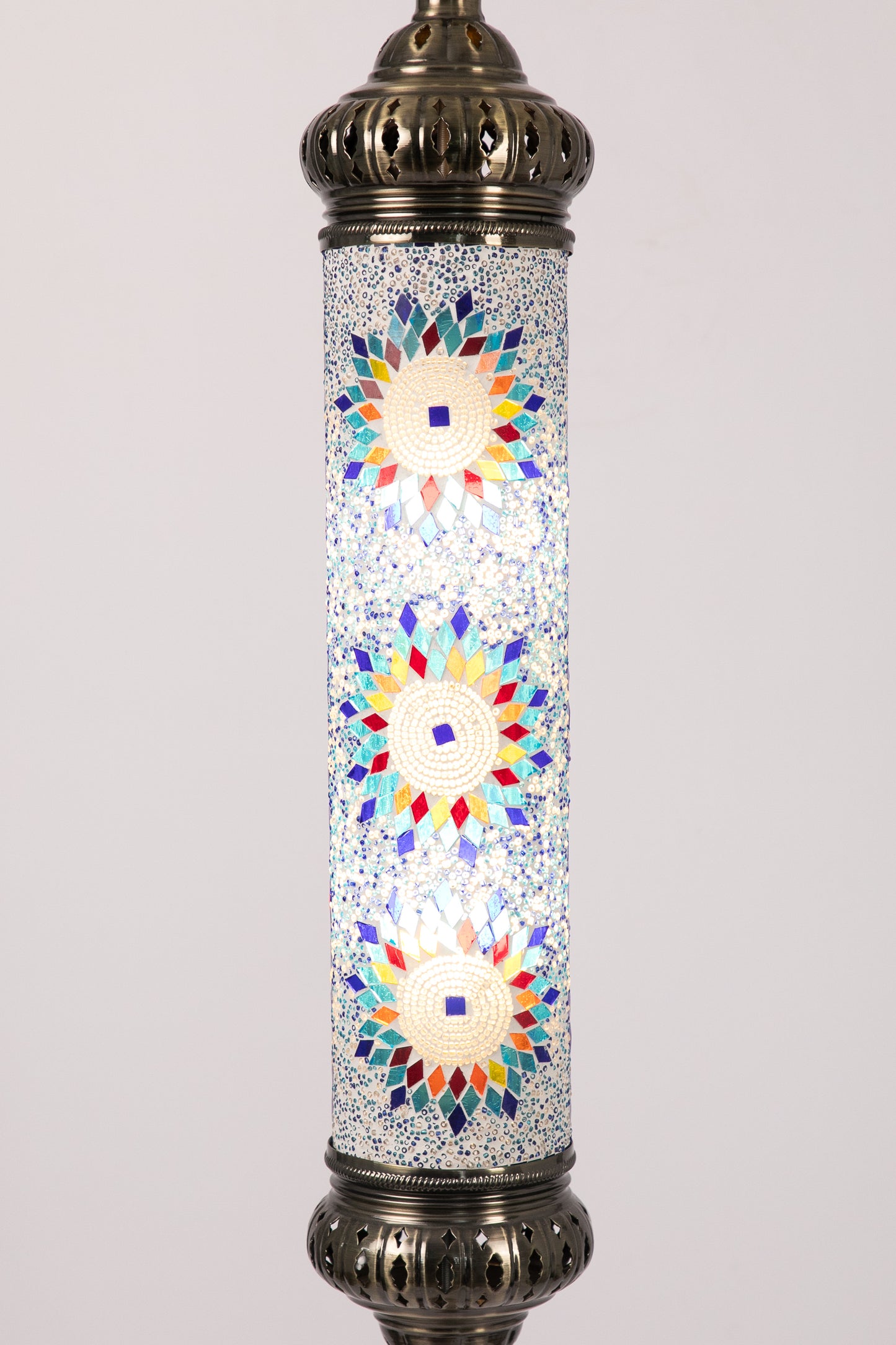 Tall Floor Standing Moroccan Lantern (5 Colours)