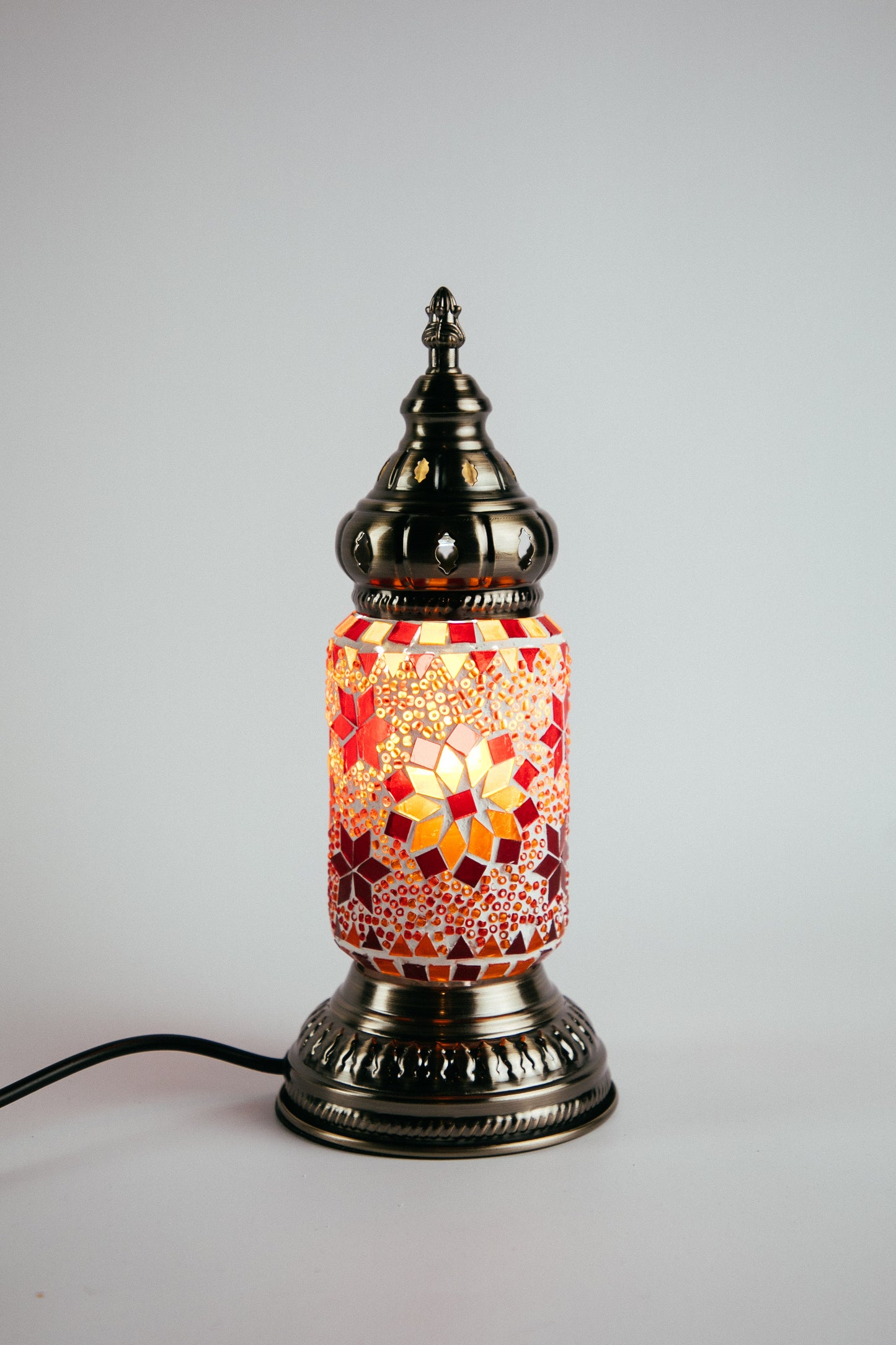 Moroccan Lantern Table Lamp Small (10 Colours)