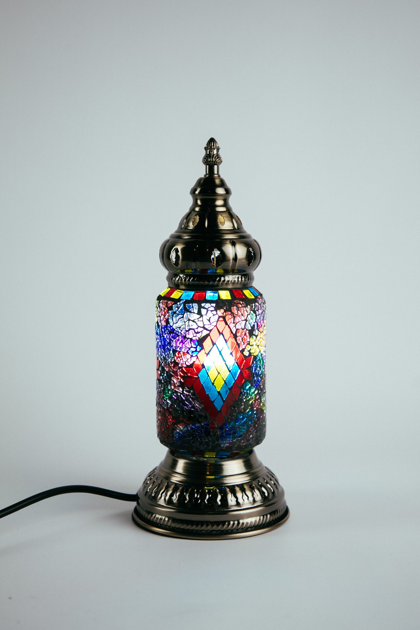 Moroccan Lantern Table Lamp Small (10 Colours)