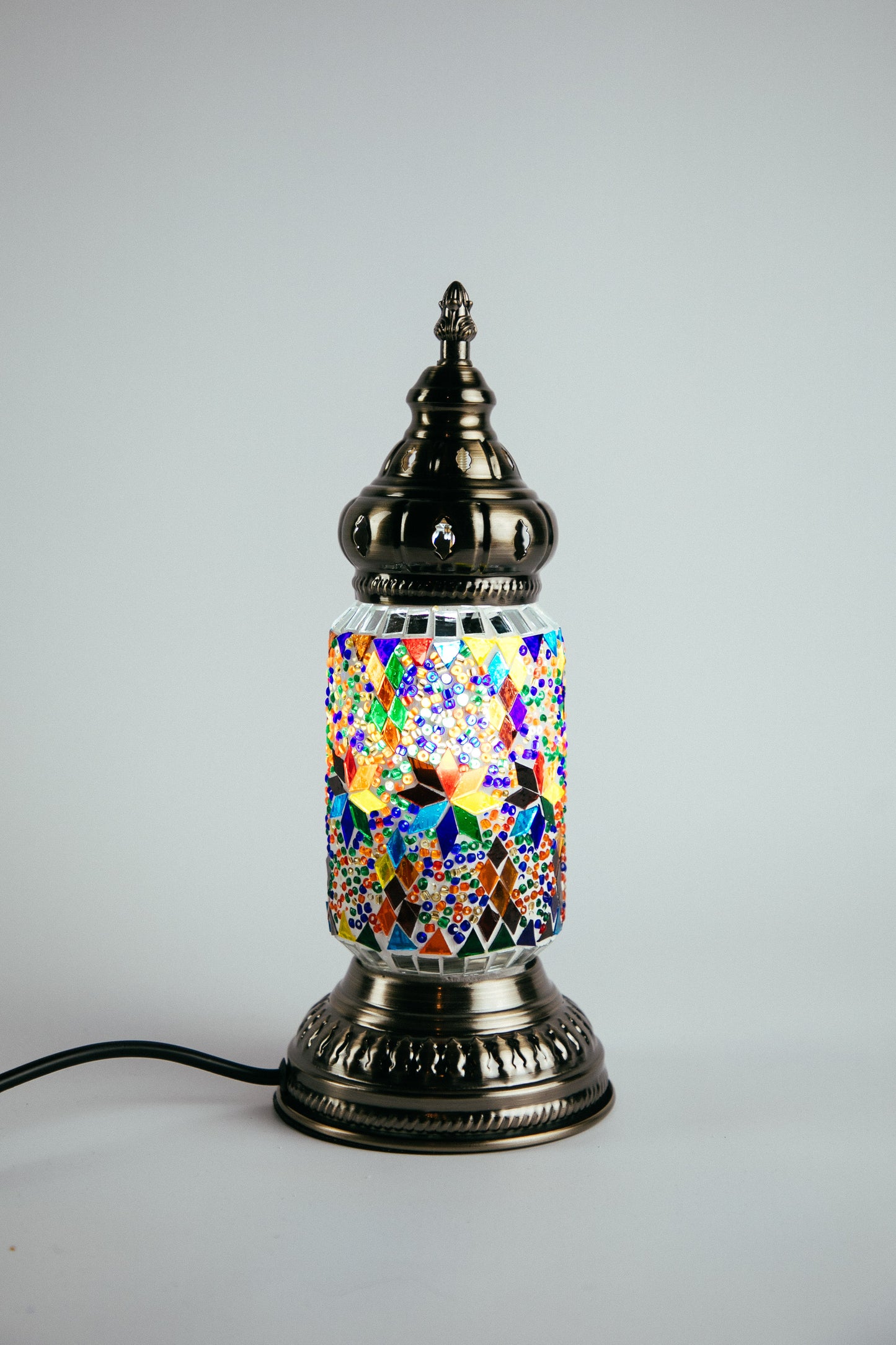 Moroccan Lantern Table Lamp Small (10 Colours)