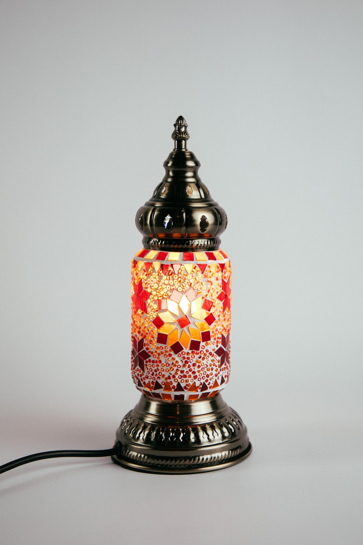 Moroccan Lantern Table Lamp Small (10 Colours)