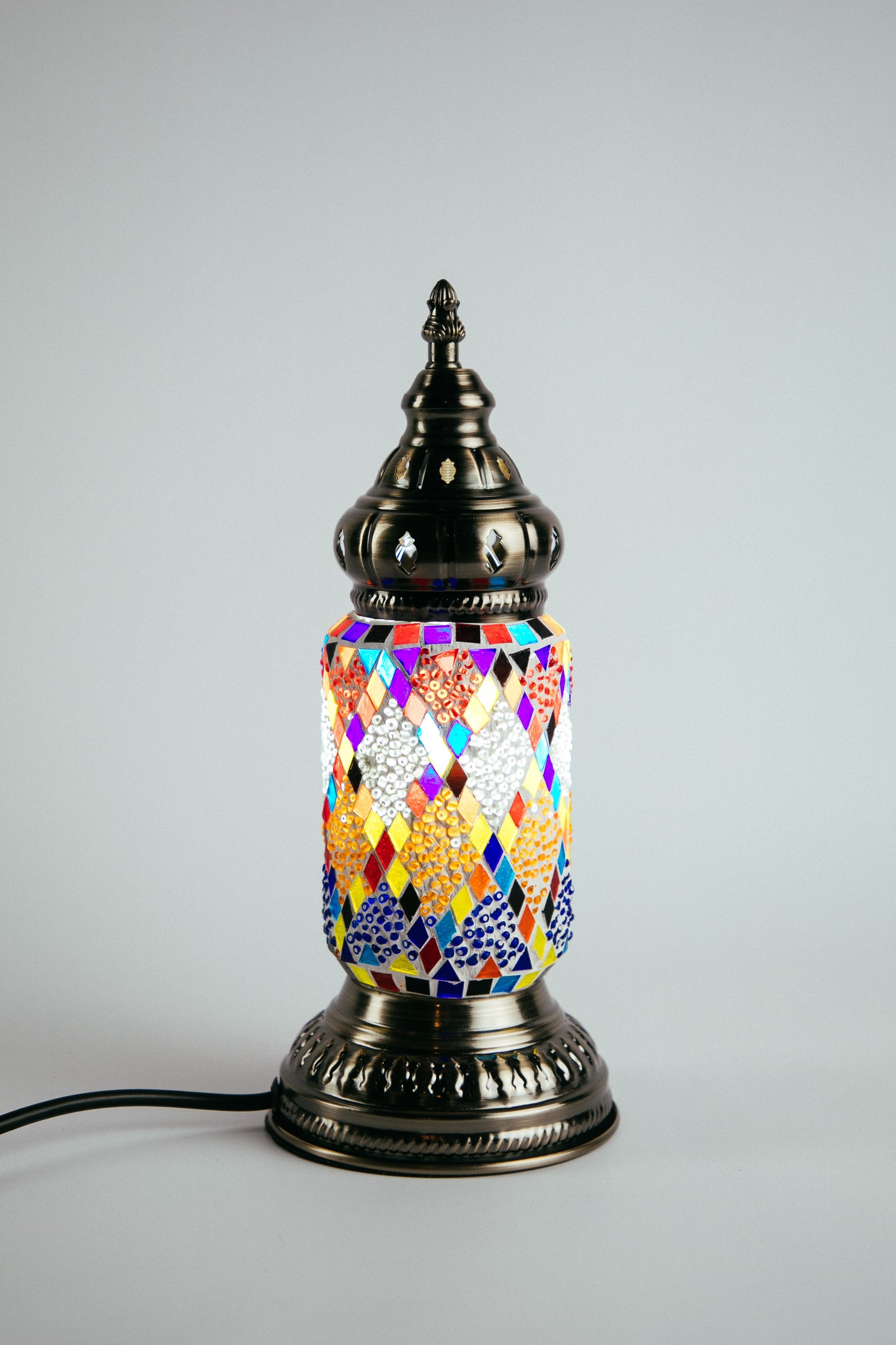 Moroccan Lantern Table Lamp Small (10 Colours)