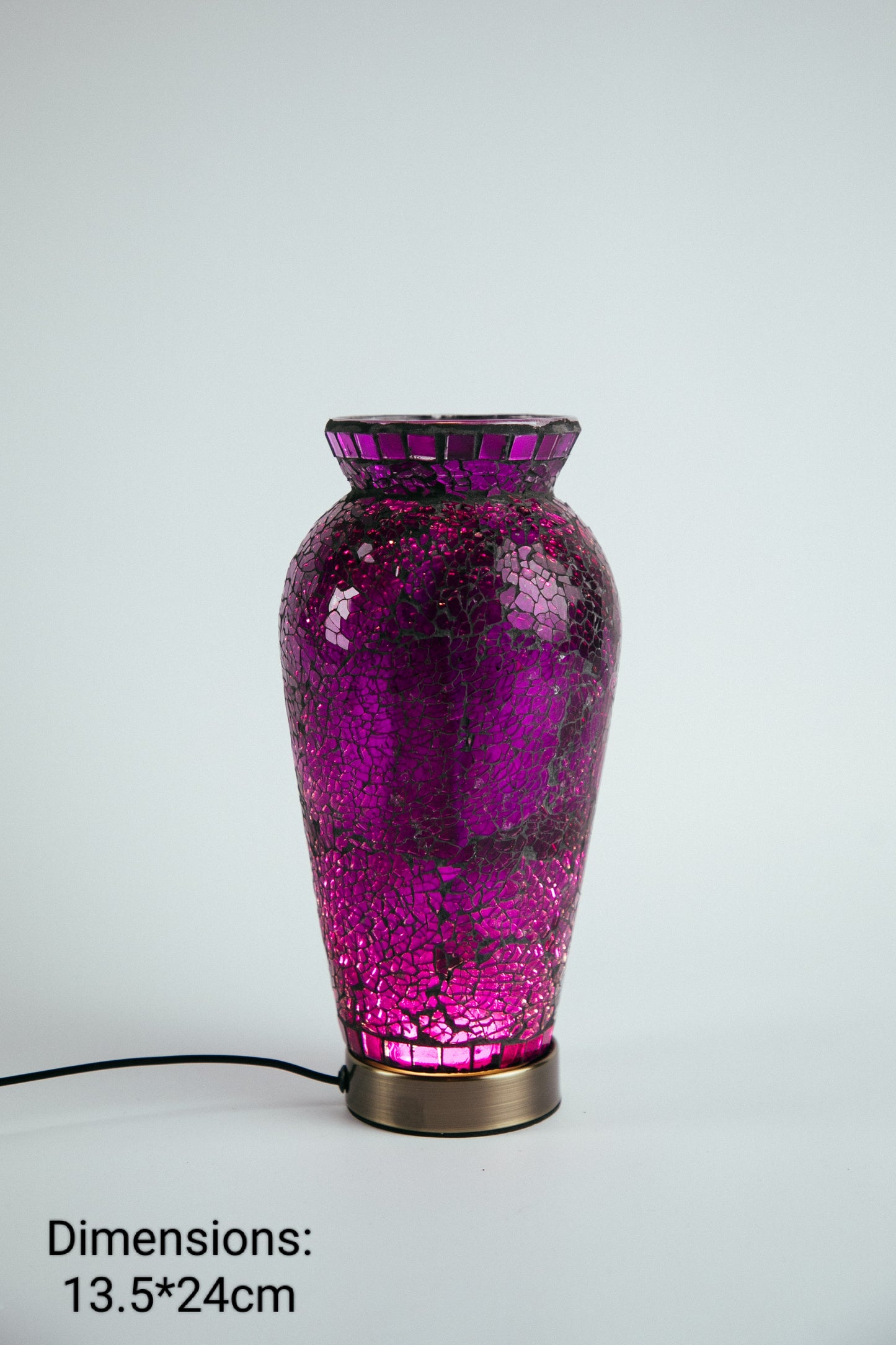 Mosaic Flower Vase Style 1 (12 Colours)