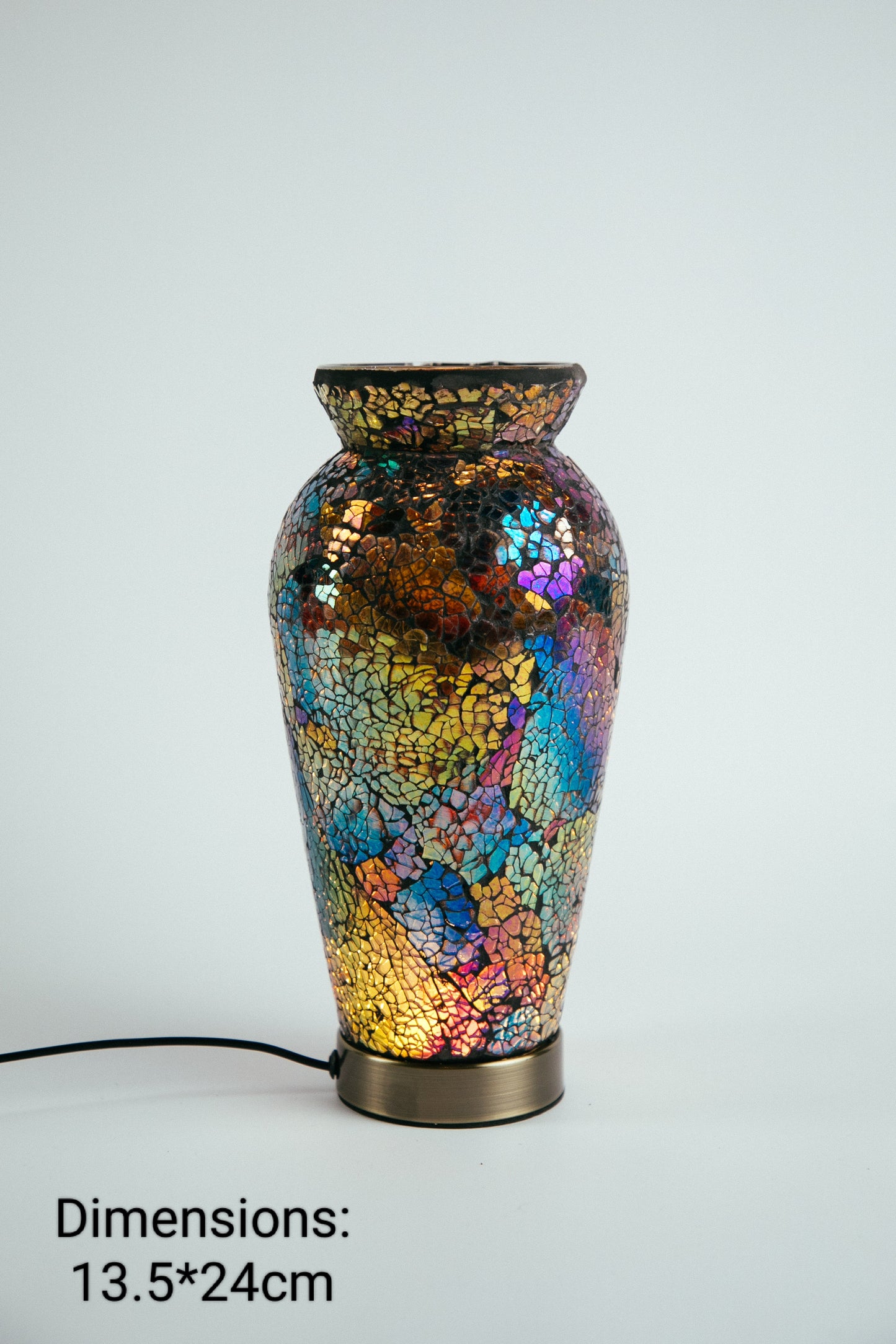 Mosaic Flower Vase Style 1 (12 Colours)