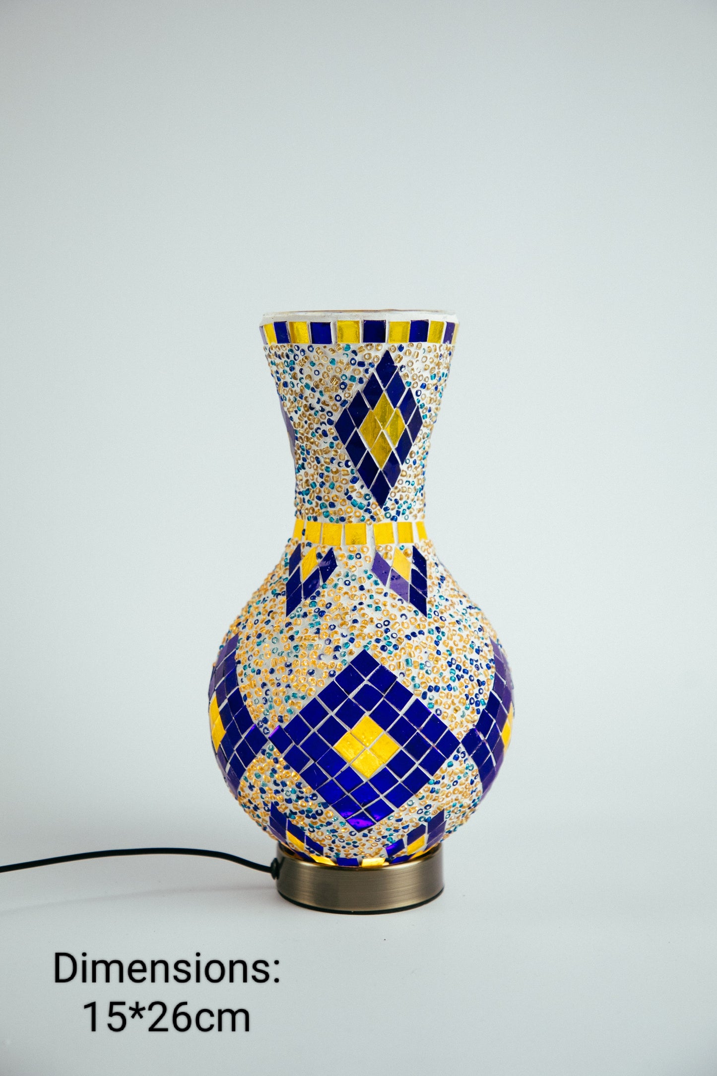 Mosaic Flower Vase Style 2 (6 Colours)