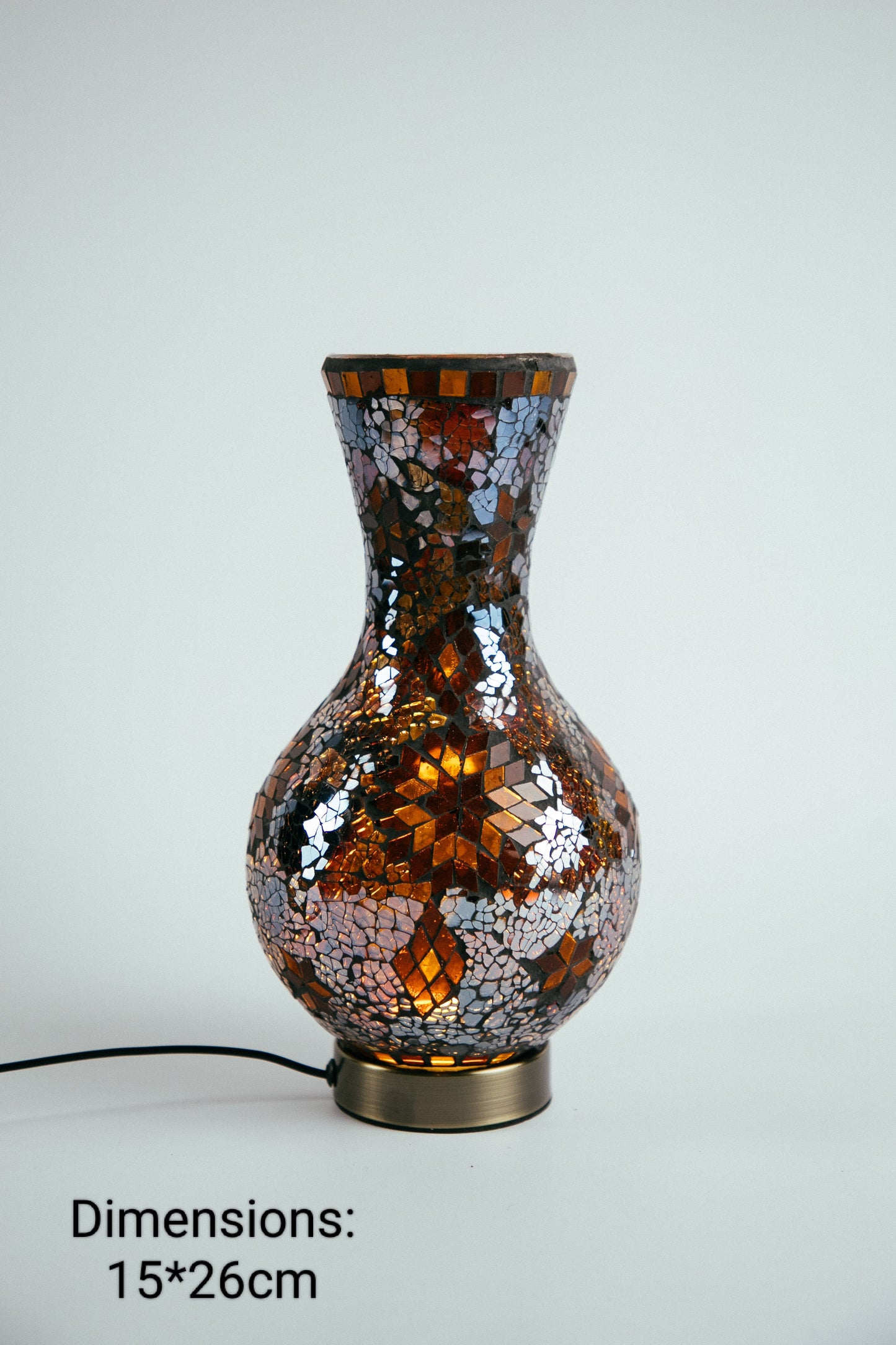 Mosaic Flower Vase Style 2 (6 Colours)