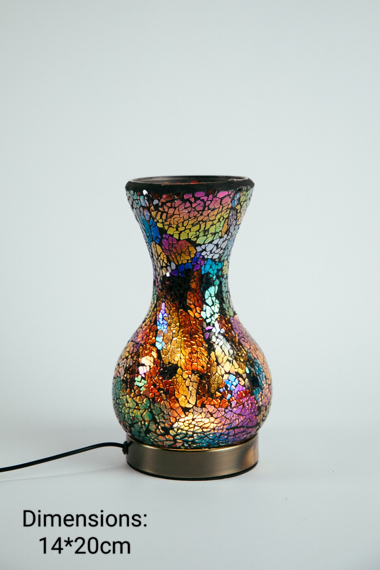 Mosaic Flower Vase Style 3 (5 Colours)