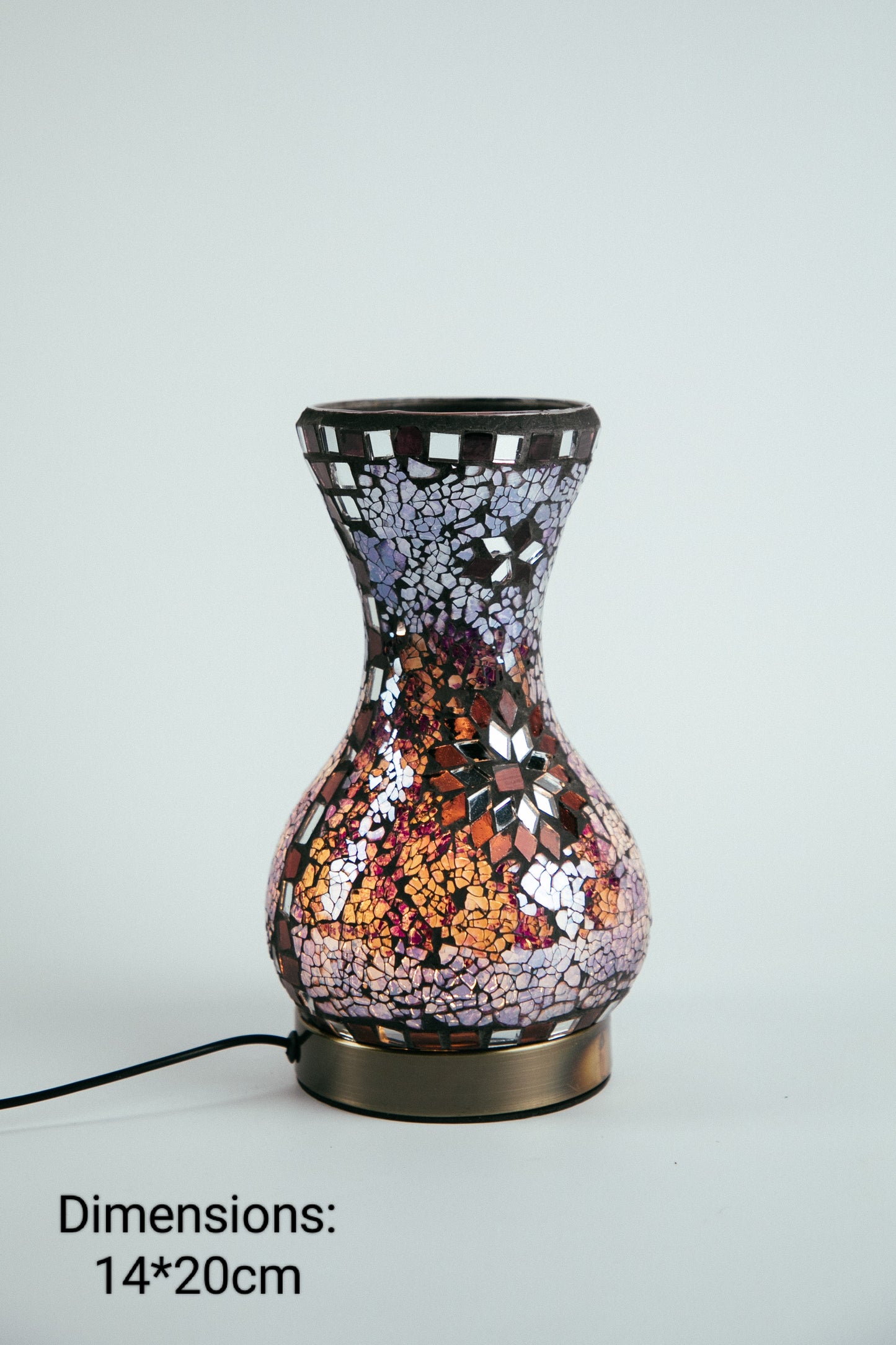 Mosaic Flower Vase Style 3 (5 Colours)