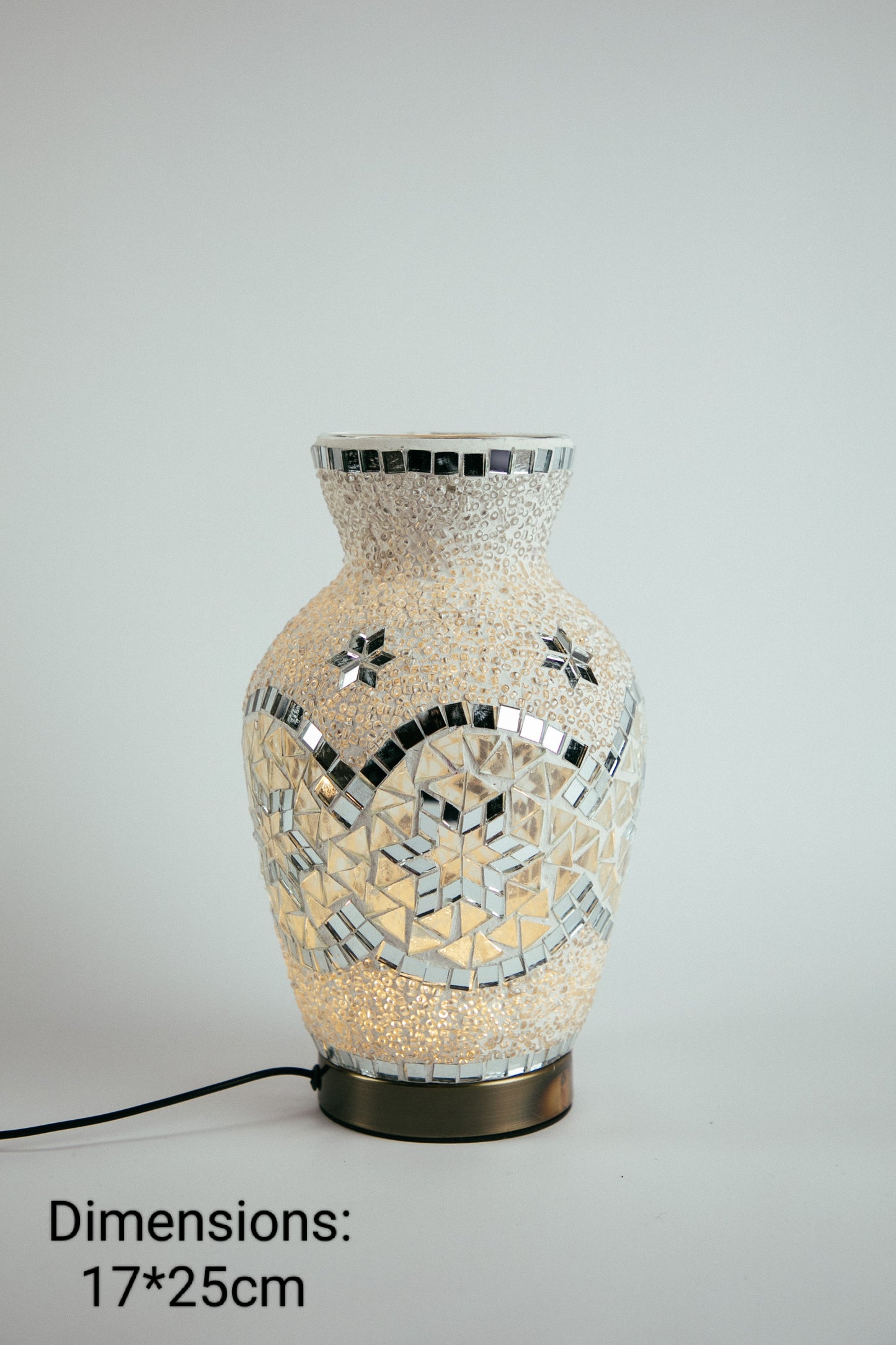 Mosaic Flower Vase Style 4 (3 Colours)