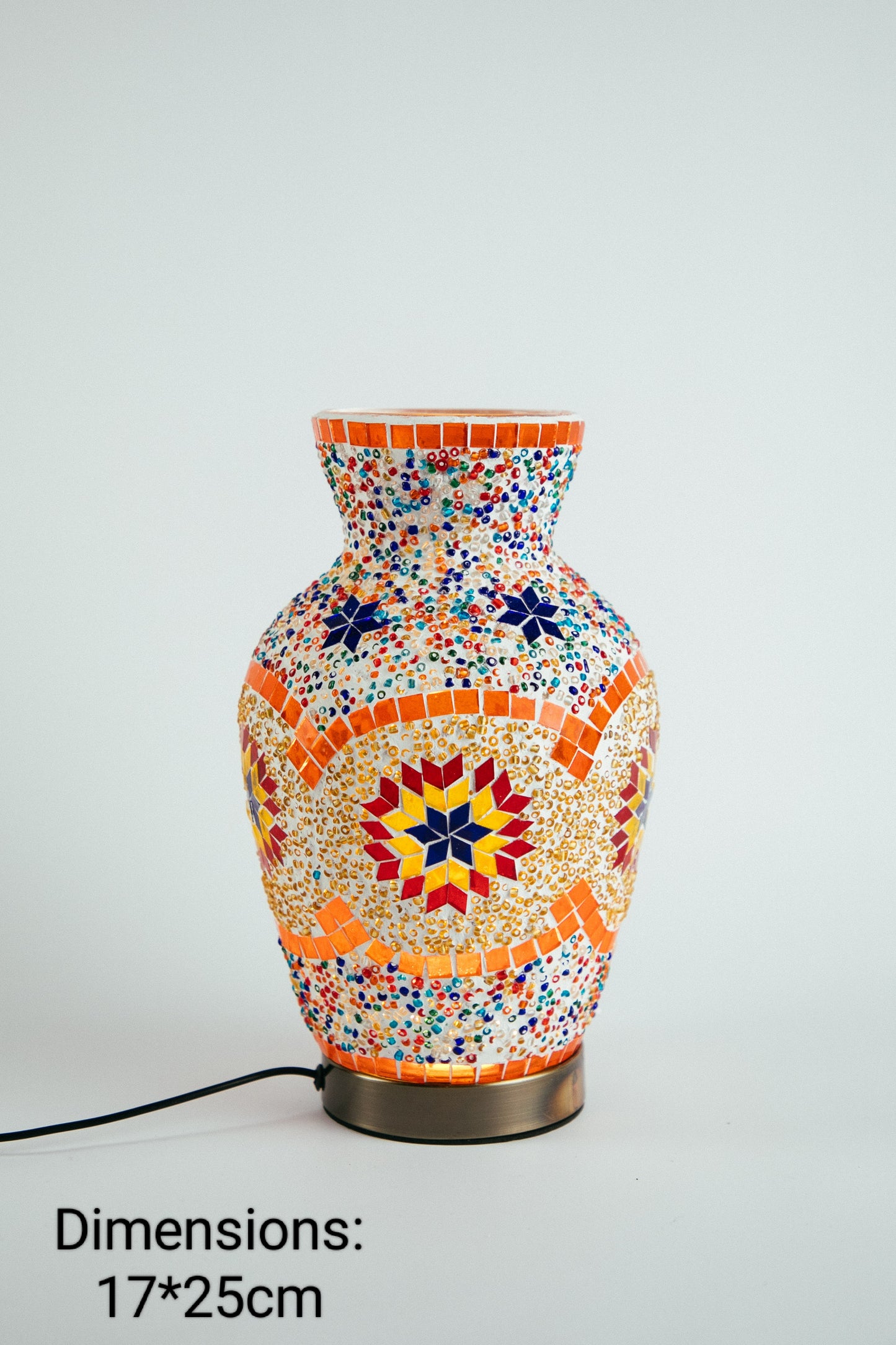 Mosaic Flower Vase Style 4 (3 Colours)