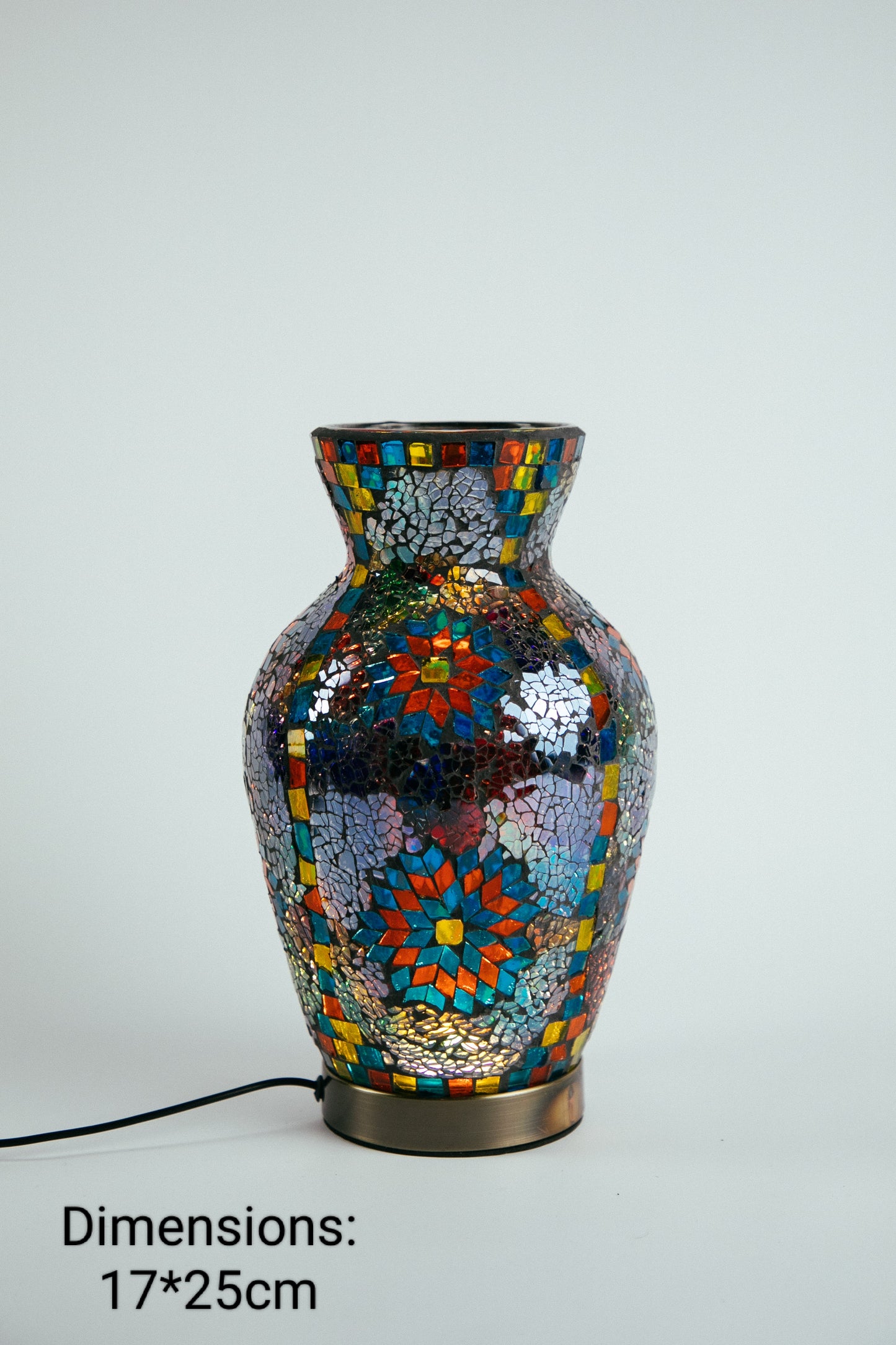 Mosaic Flower Vase Style 4 (3 Colours)