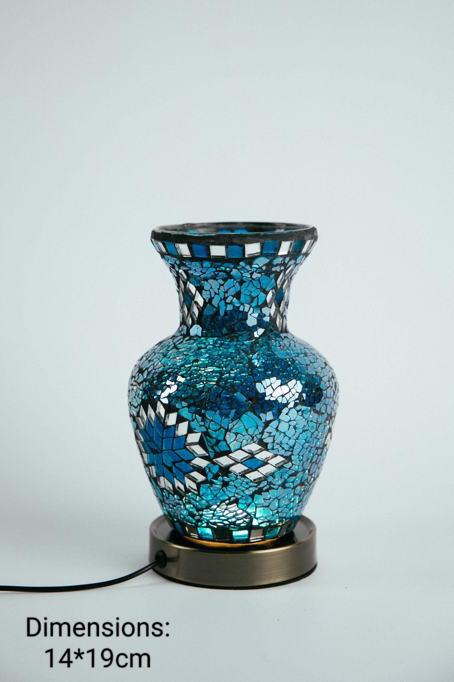 Mosaic Flower Vase Style 5 (7 Colours)