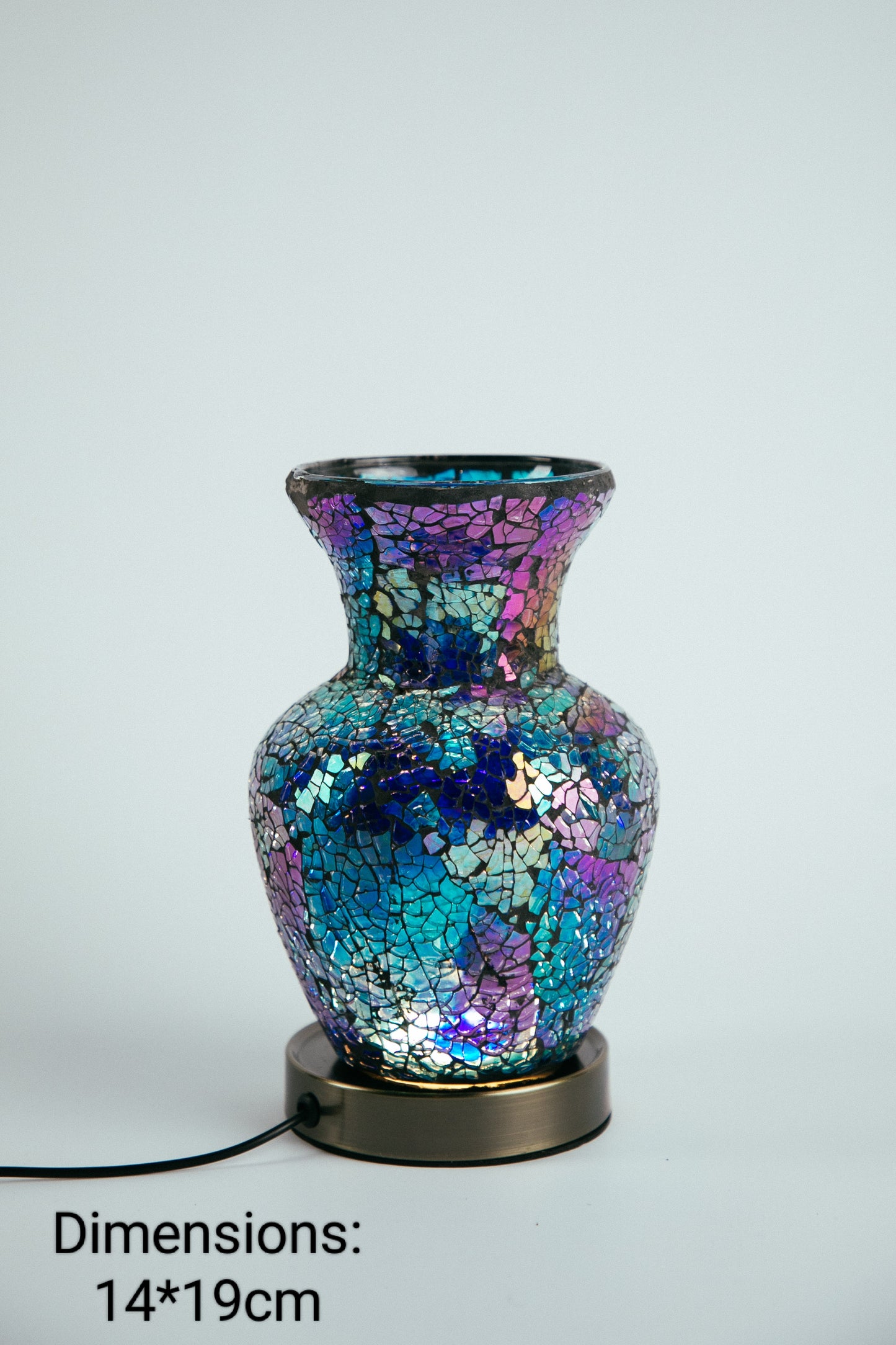 Mosaic Flower Vase Style 5 (7 Colours)