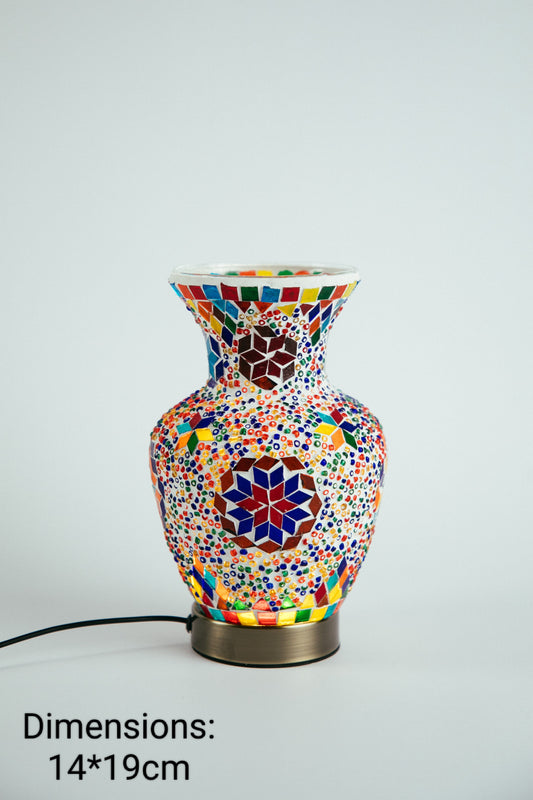 Mosaic Flower Vase Style 5 (7 Colours)