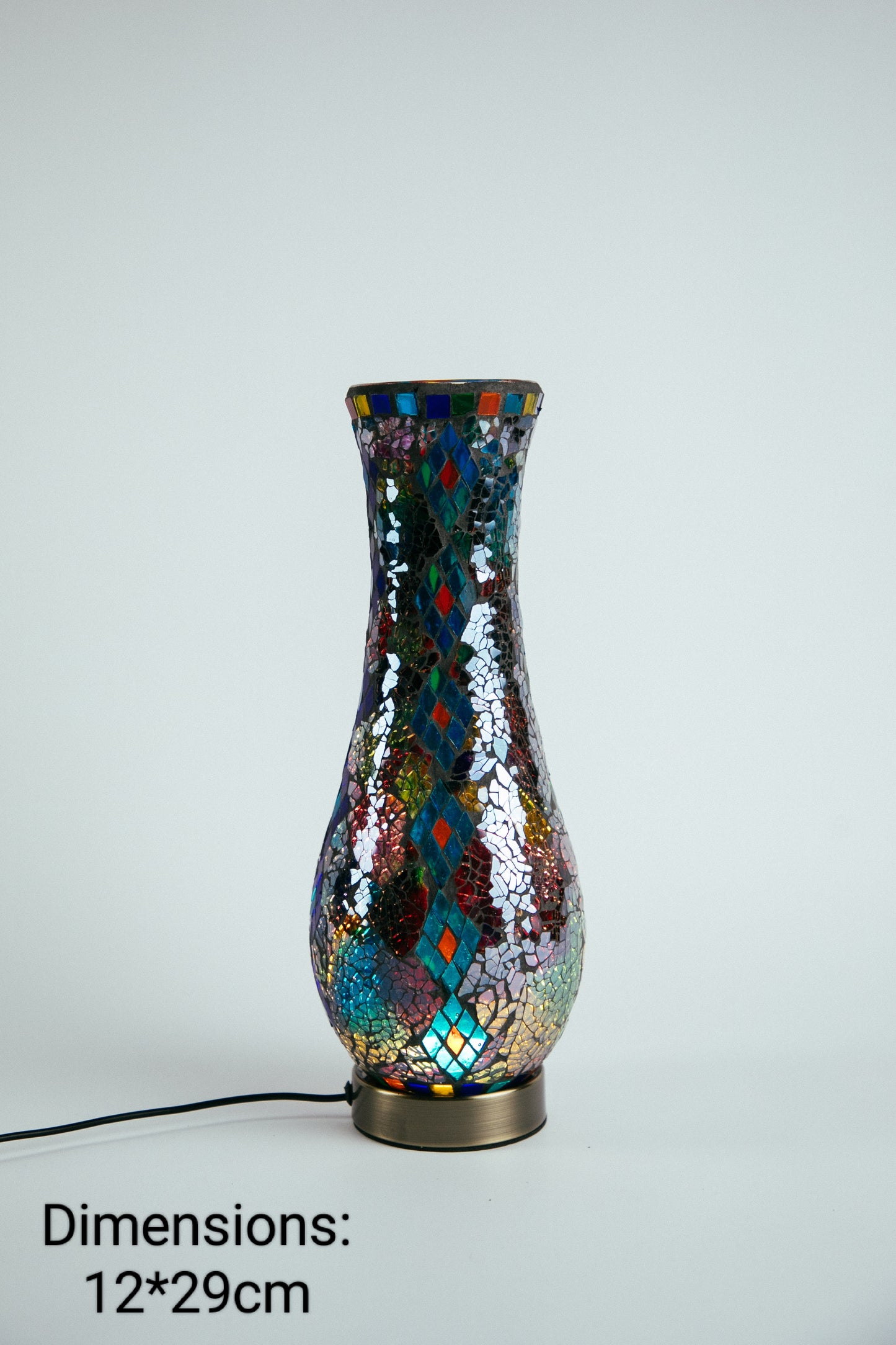 Mosaic Flower Vase Style 6 (6 Colours)