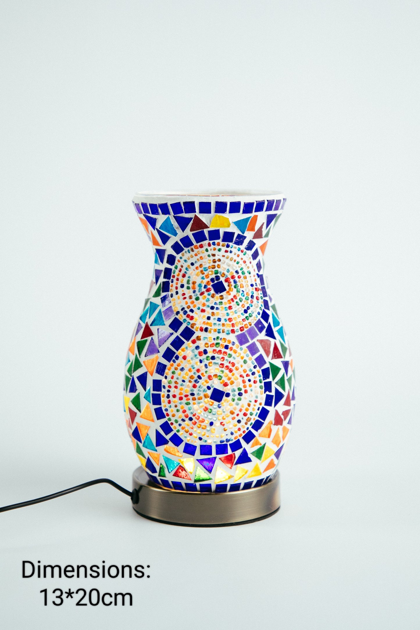 Mosaic Flower Vase Style 7 (5 Colours)