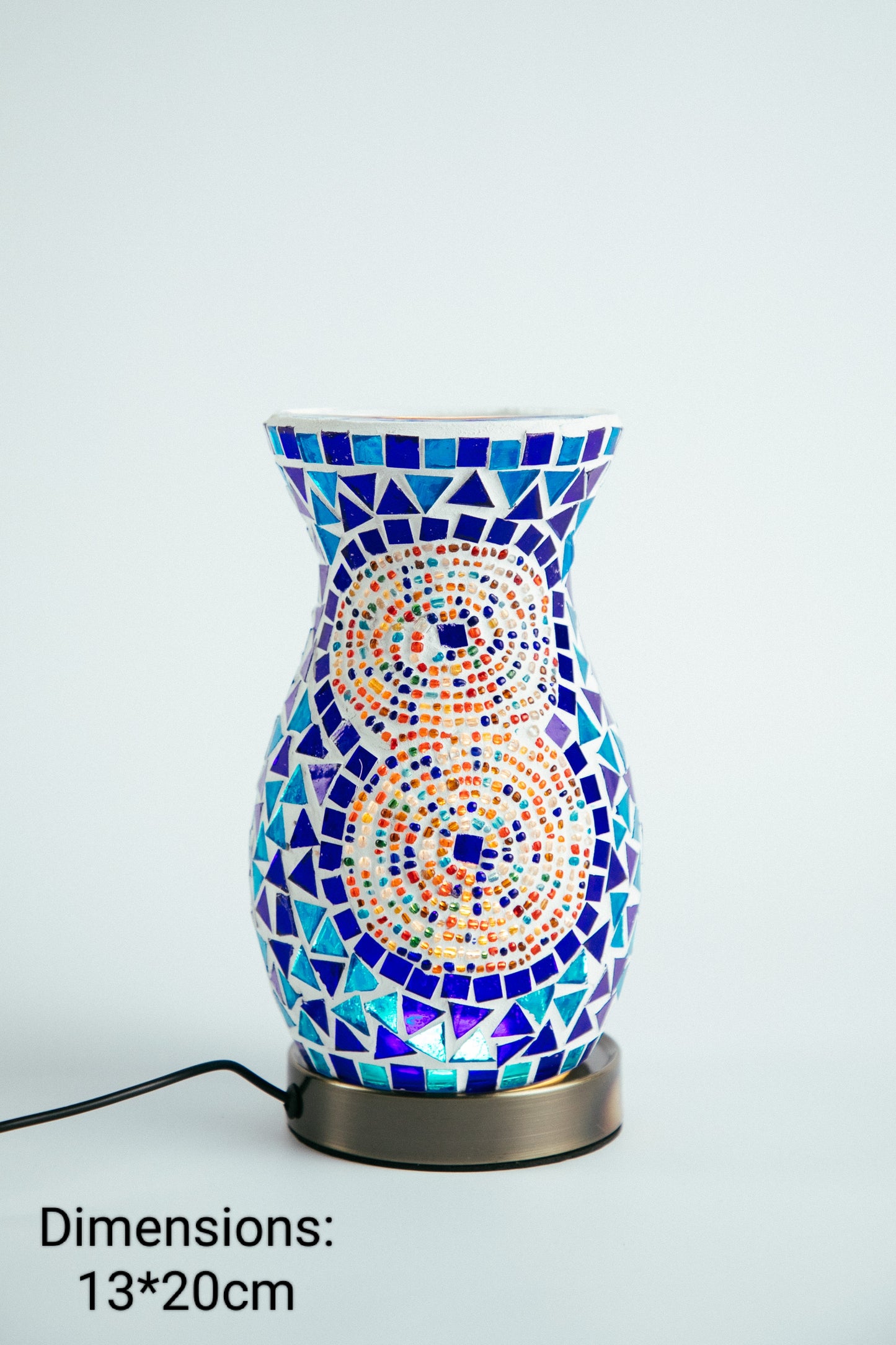 Mosaic Flower Vase Style 7 (5 Colours)