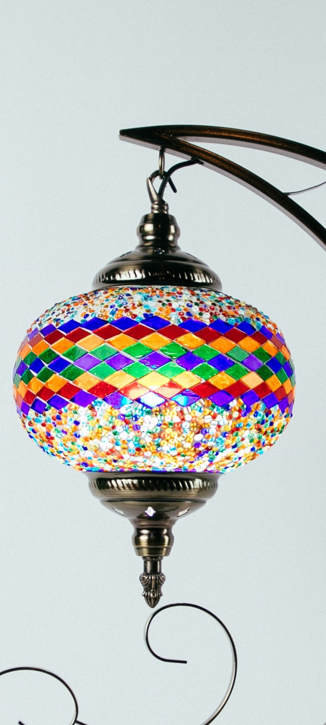 Moroccan Moon Table Lamp (10 Colours)