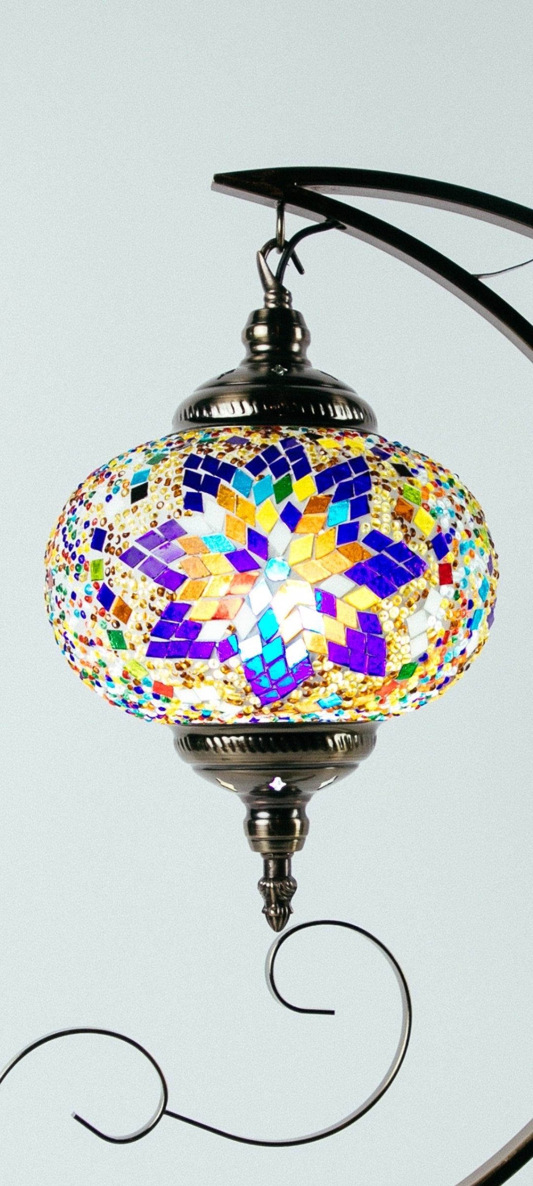 Moroccan Moon Table Lamp (10 Colours)