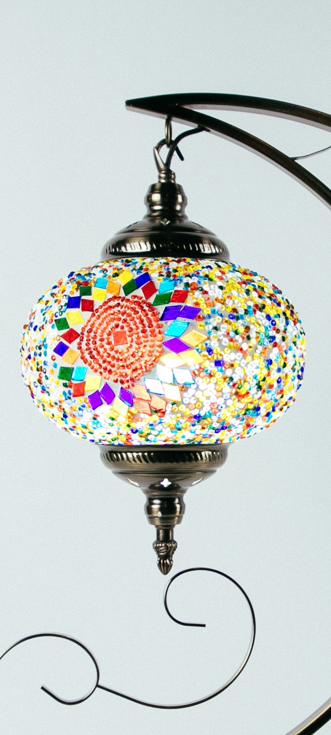 Moroccan Moon Table Lamp (10 Colours)