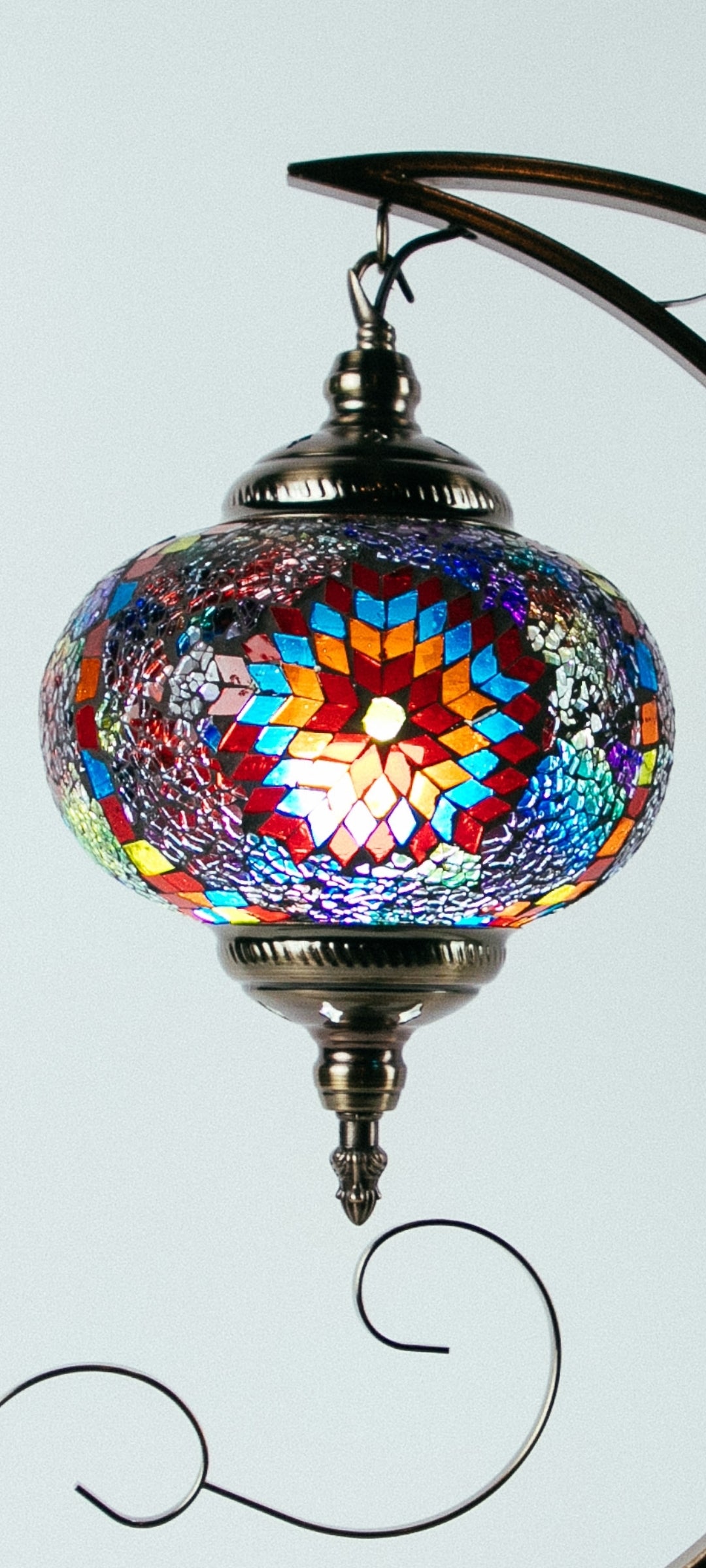 Moroccan Moon Table Lamp (10 Colours)