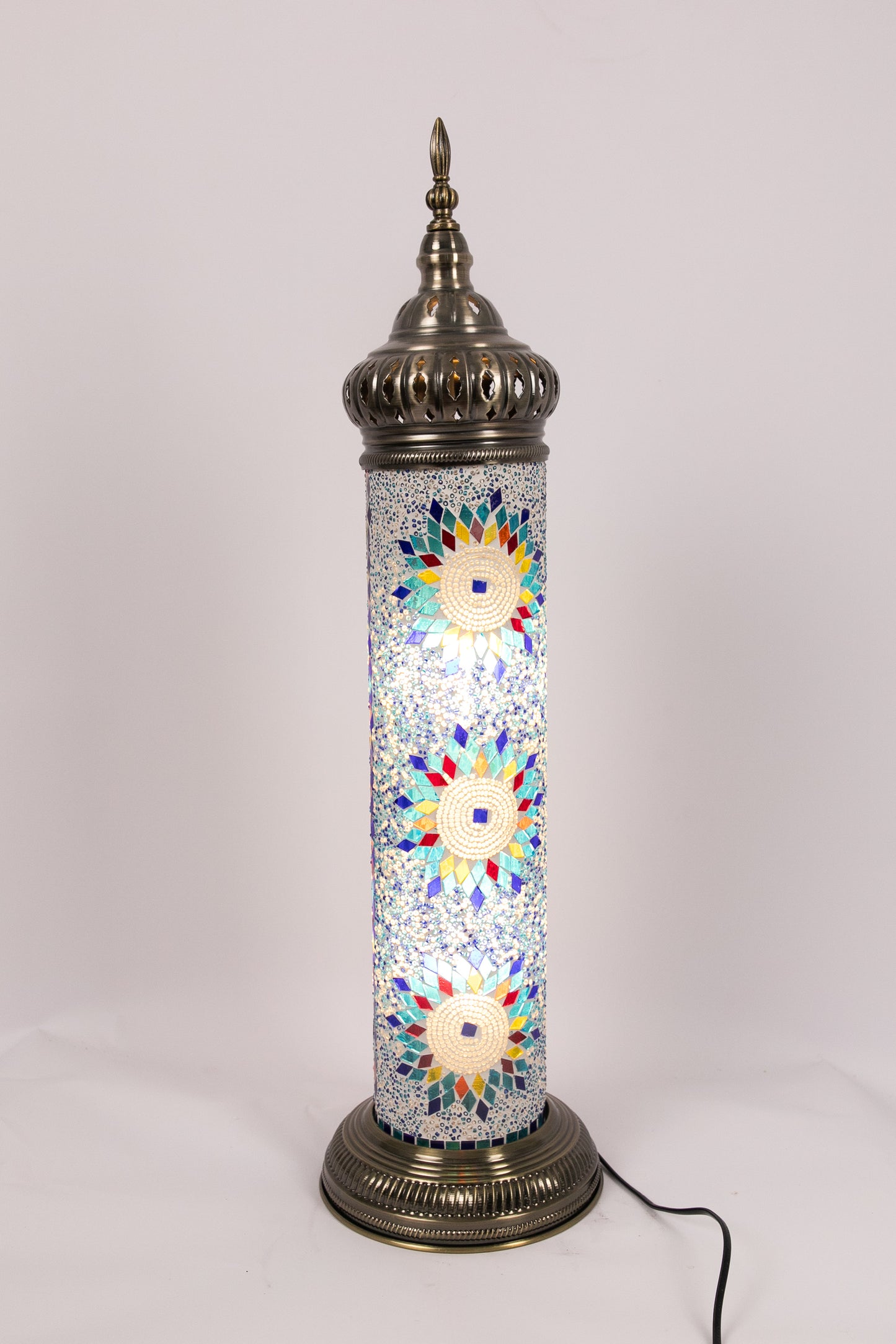 Medium Moroccan Table Lamp (5 Colours)