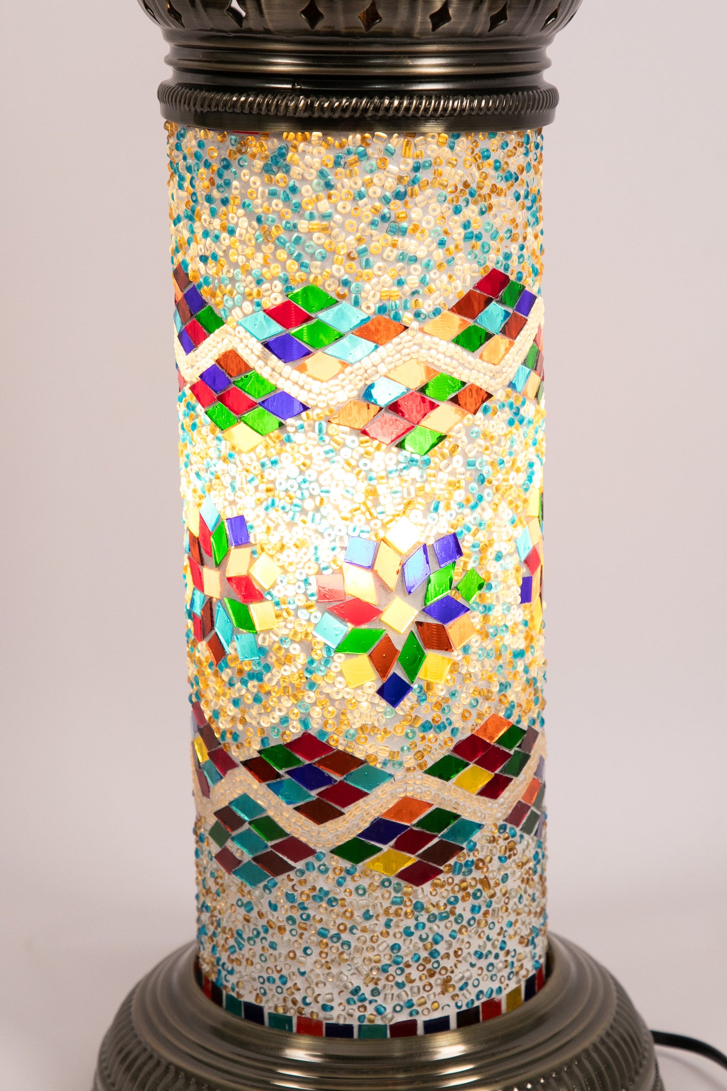 Short Moroccan Table Lamp (6 Colours)