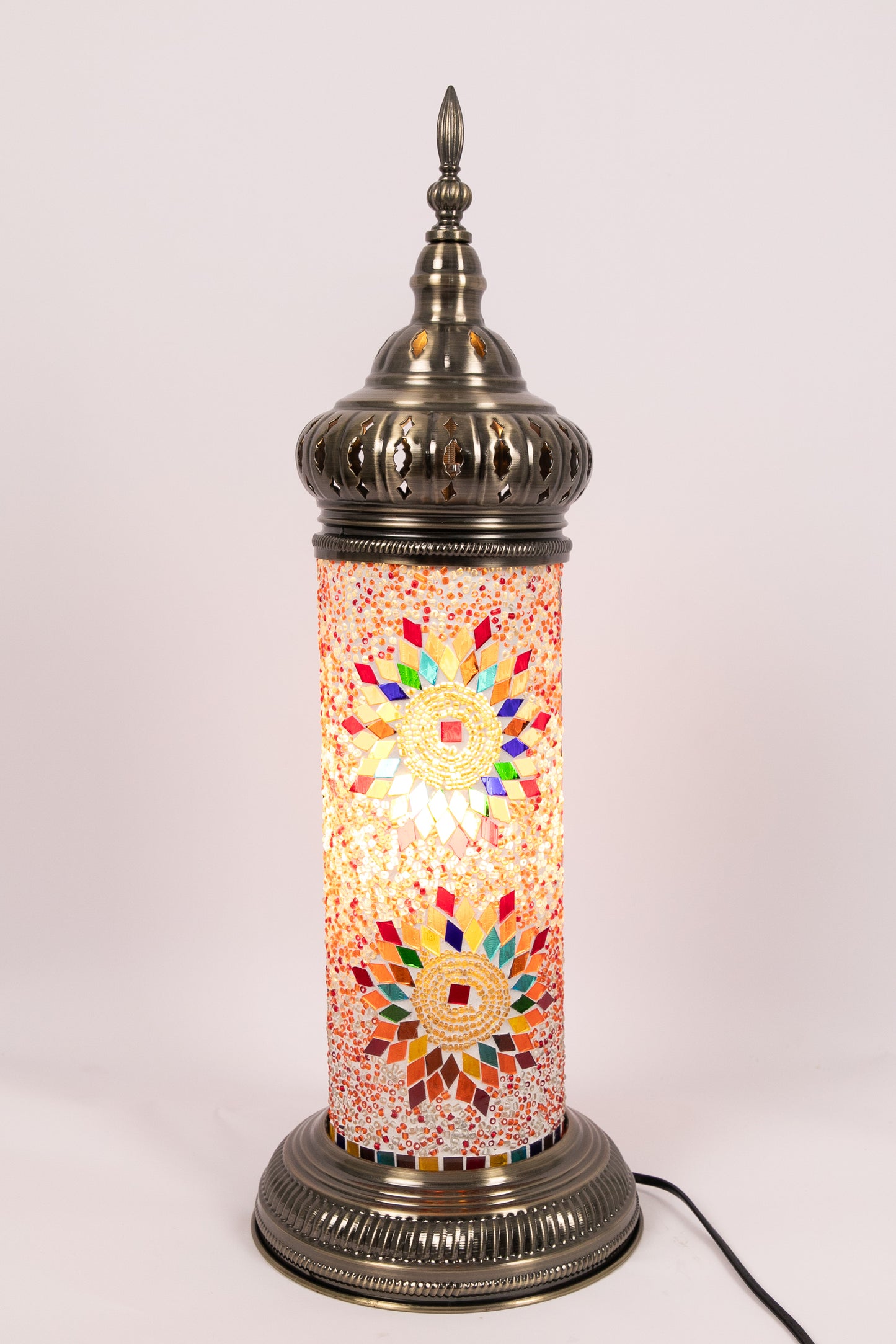 Short Moroccan Table Lamp (6 Colours)