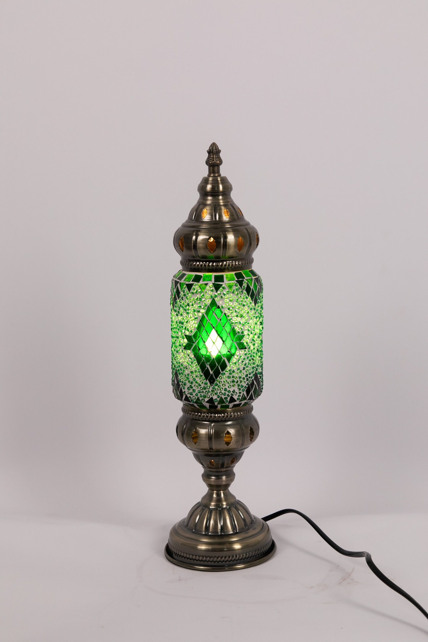 Moroccan Lantern Table lamp Small (Green)