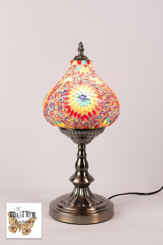 Bulb Moroccan Table Lamp (Red Star 2)