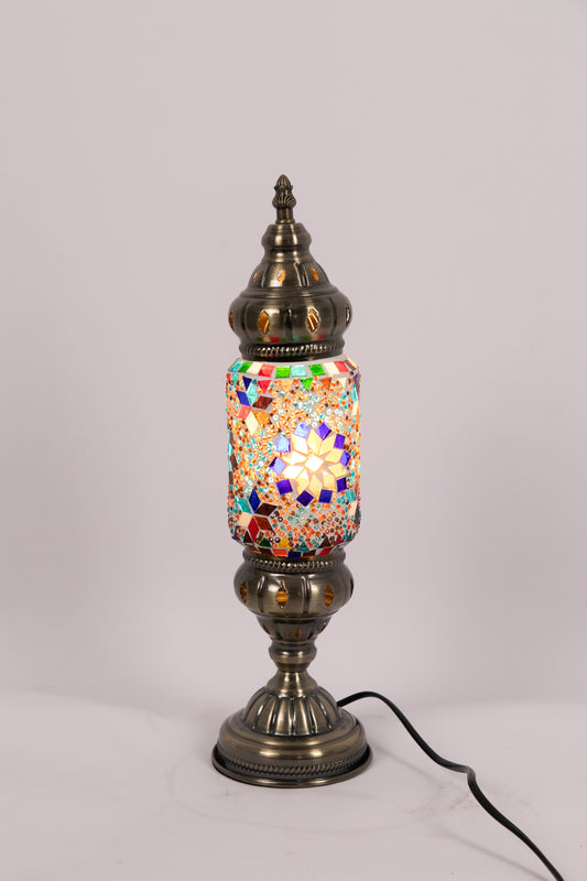 Moroccan Lantern Table lamp Small (Multicoloured Star)
