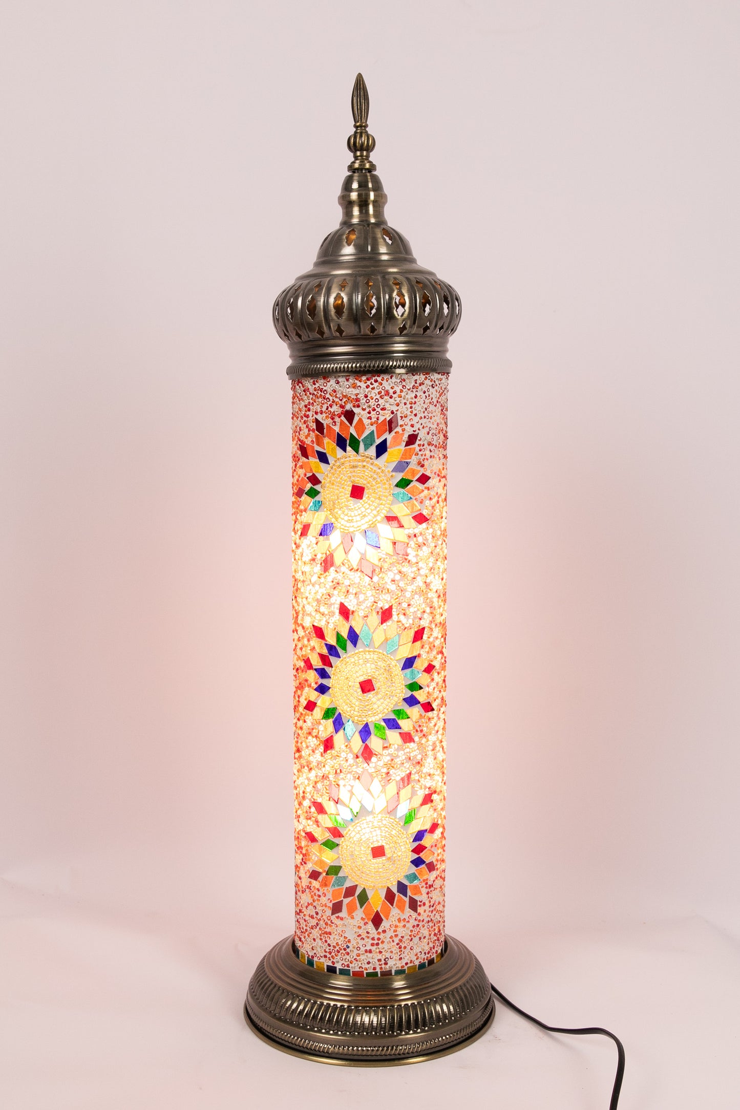 Medium Moroccan Table Lamp (5 Colours)