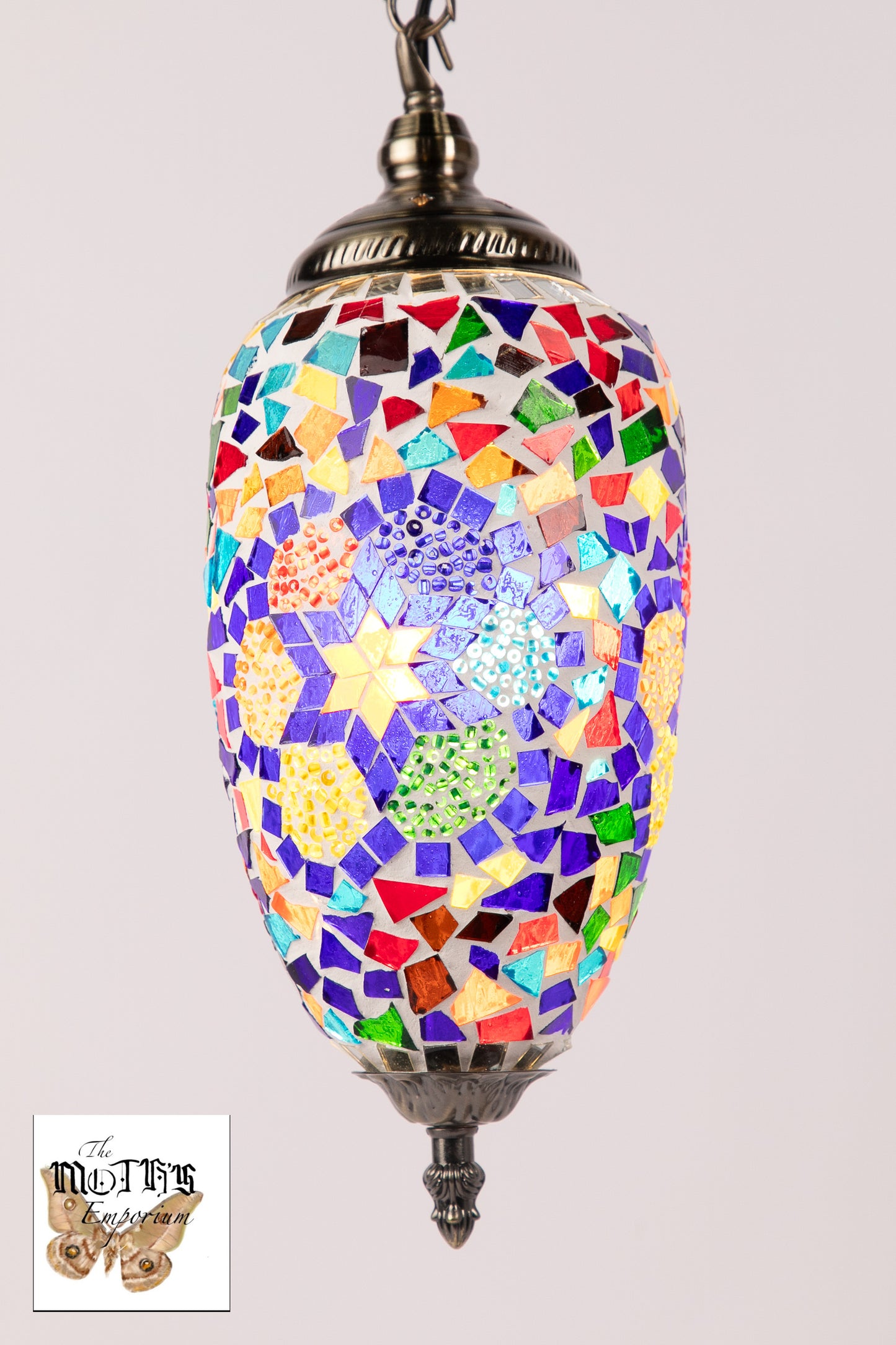 Egg Swan Neck Mosaic Table lamp (4 Colours)